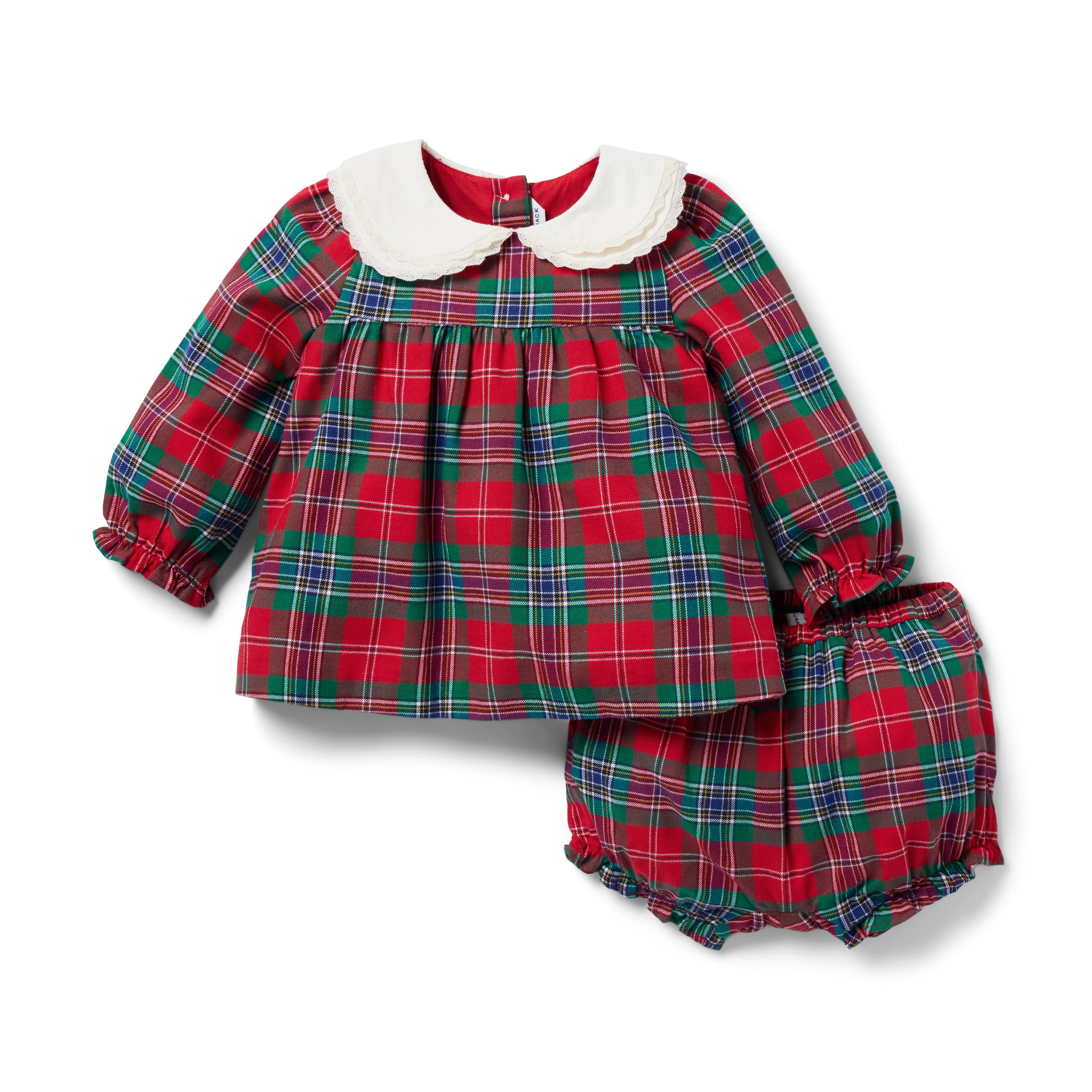 The Tartan Matching Baby Set