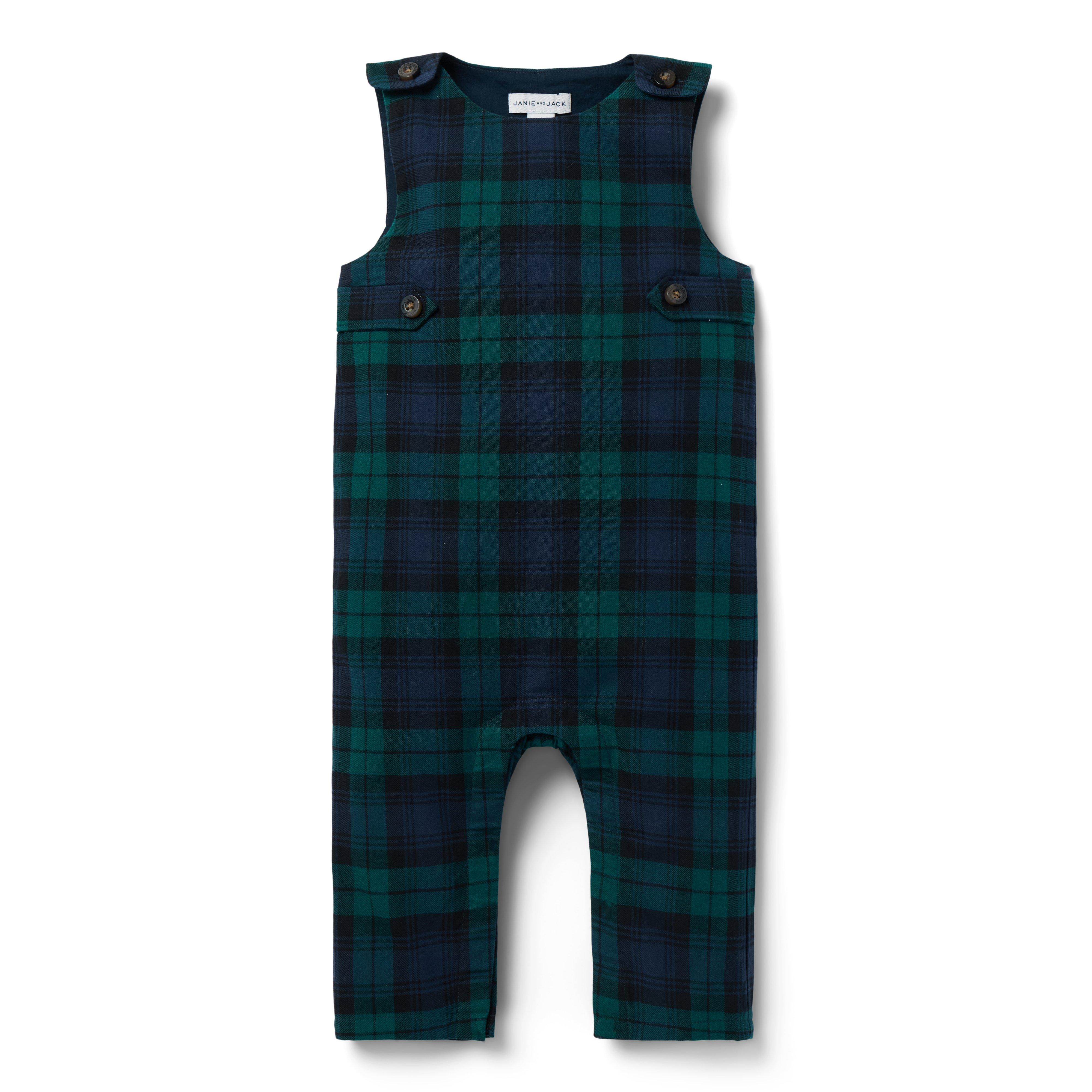 The Tartan Baby Overall