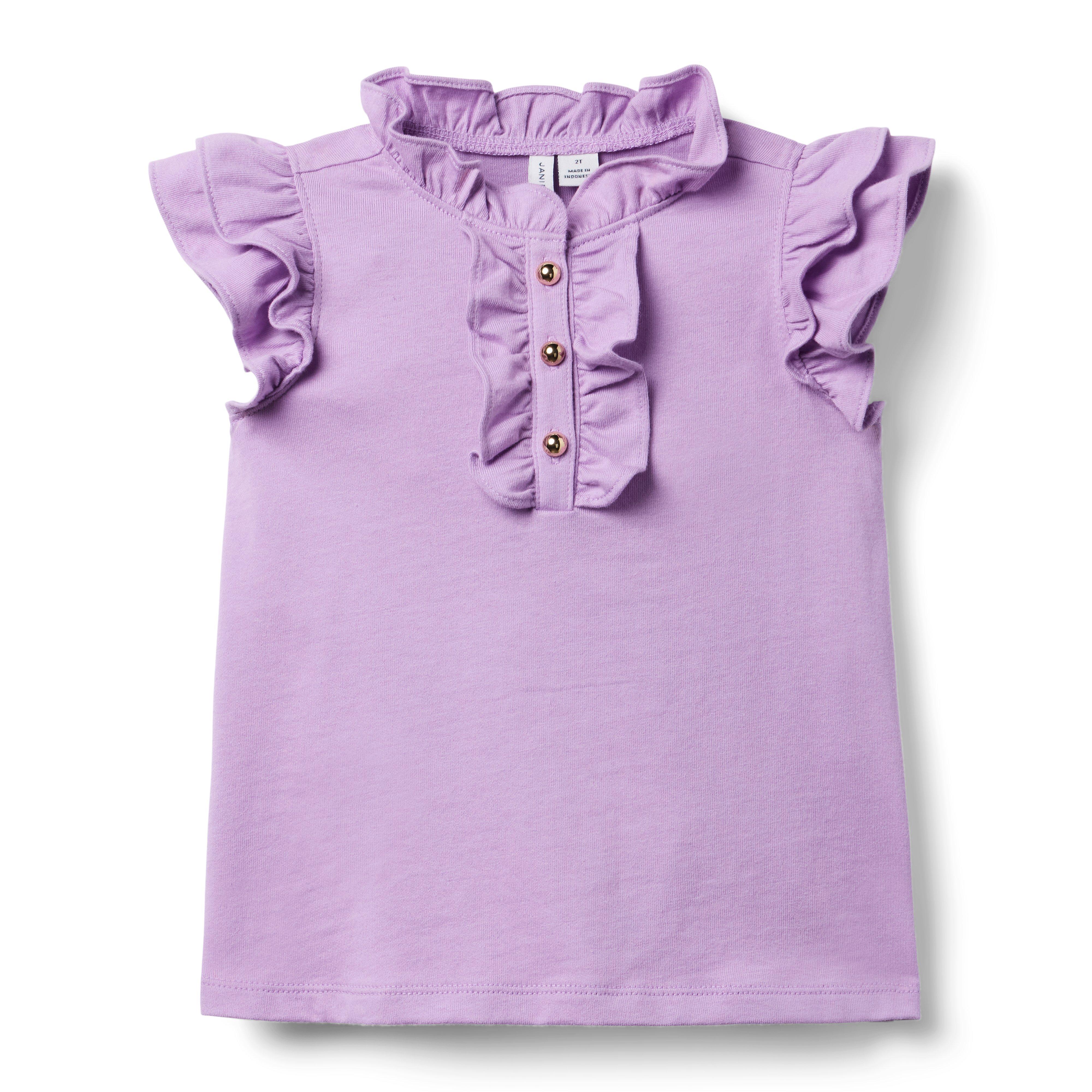 Double Ruffle Sleeve Top image number 0