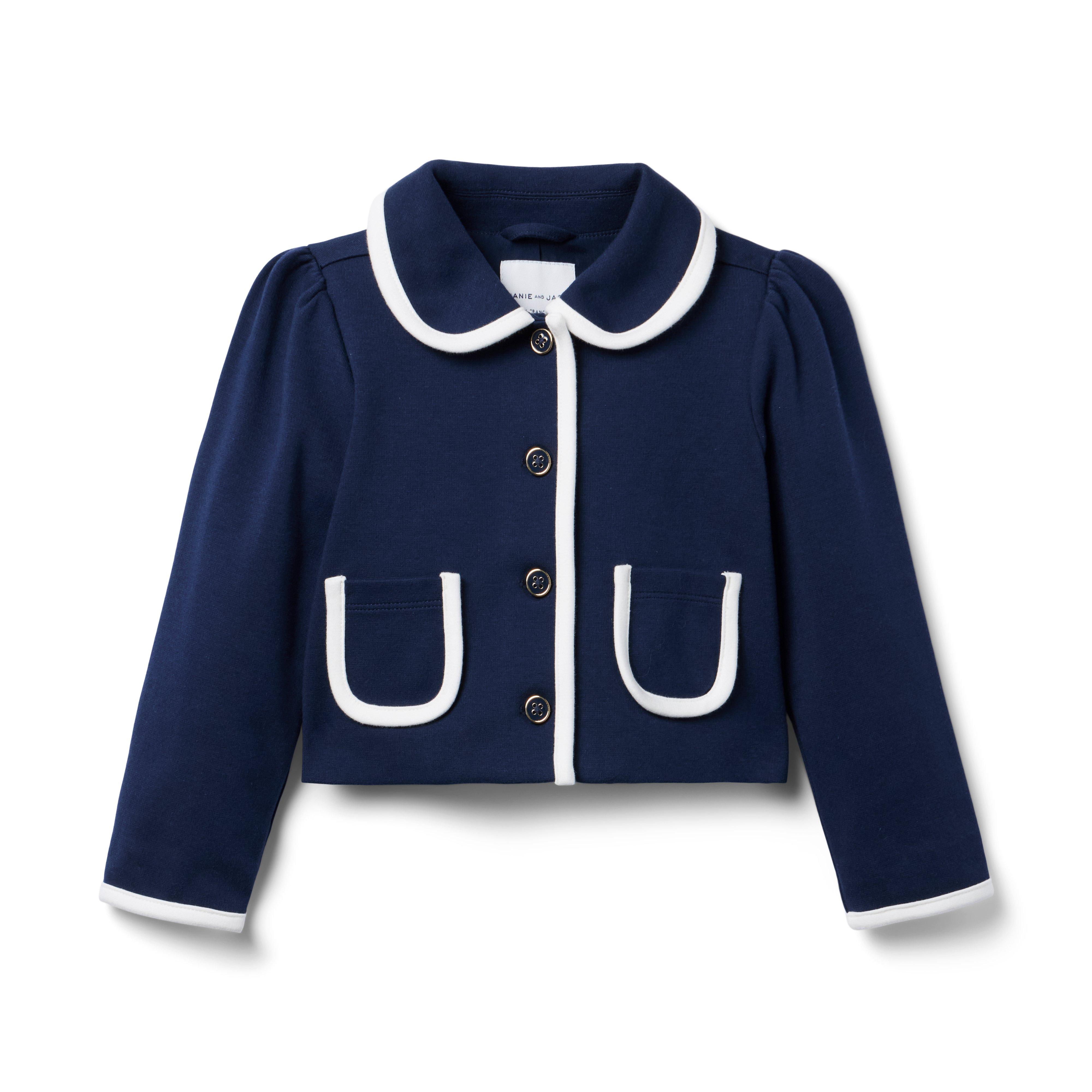 THE COLLARED PONTE JACKET