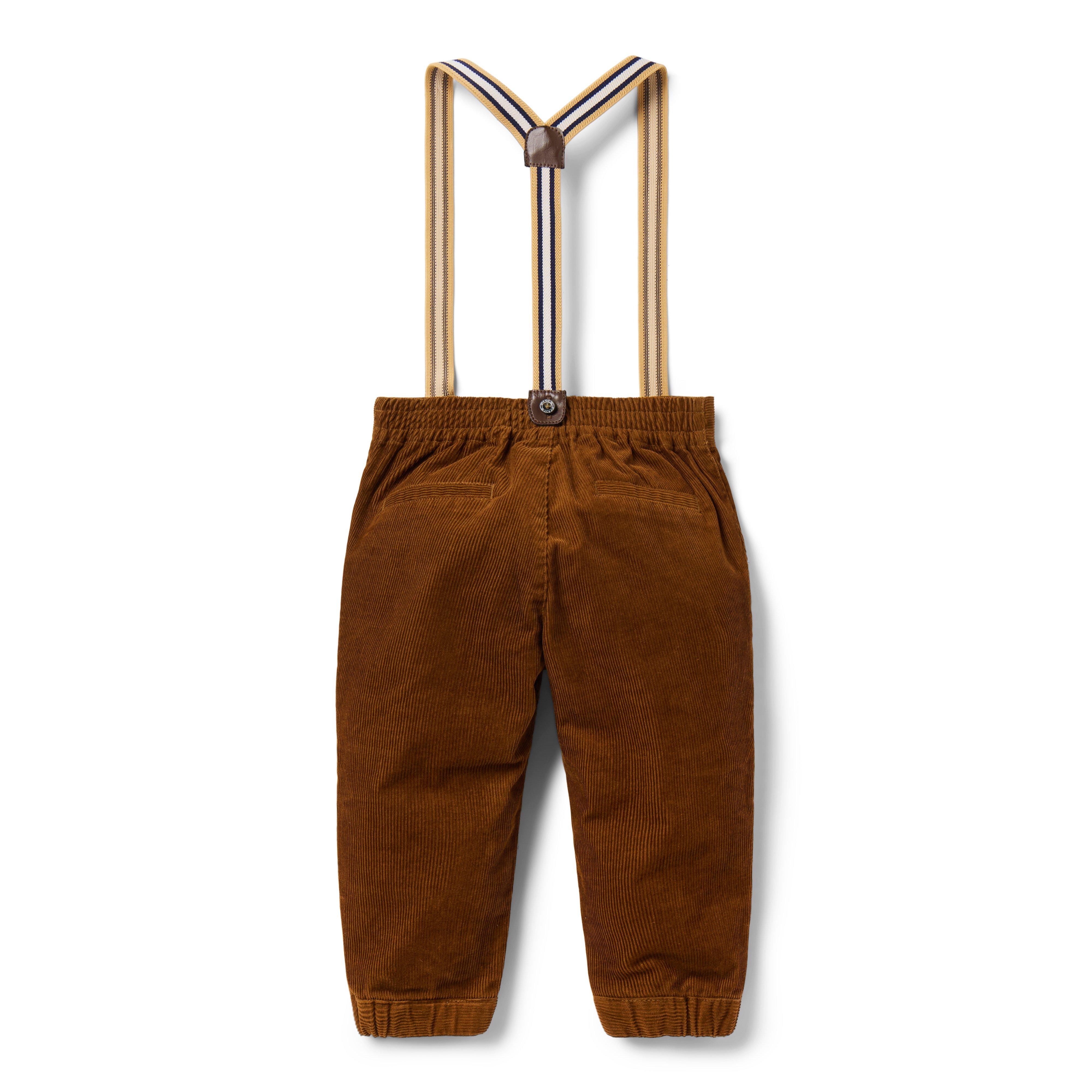 Baby Corduroy Suspender Pant image number 1