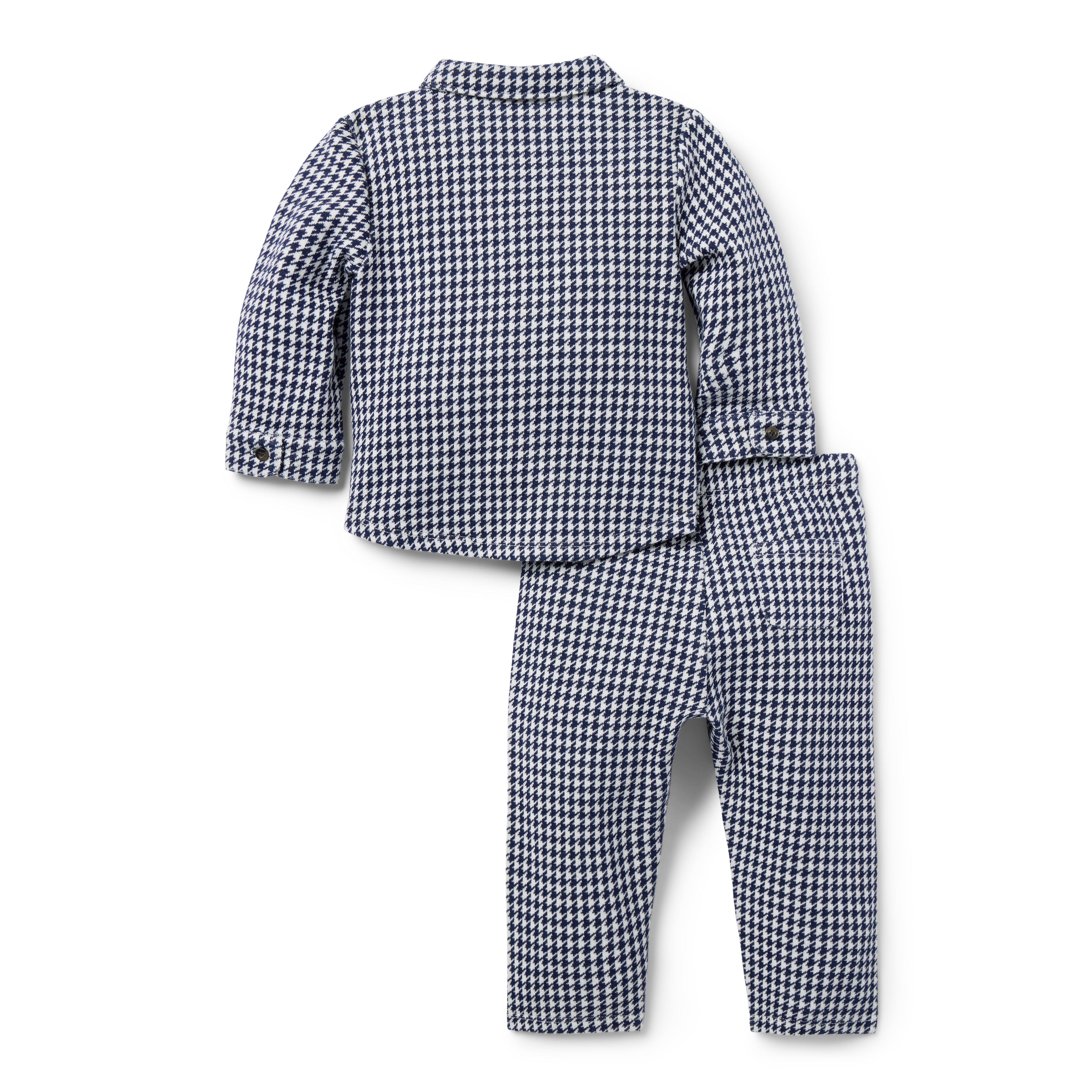 Baby Houndstooth Matching Set image number 1