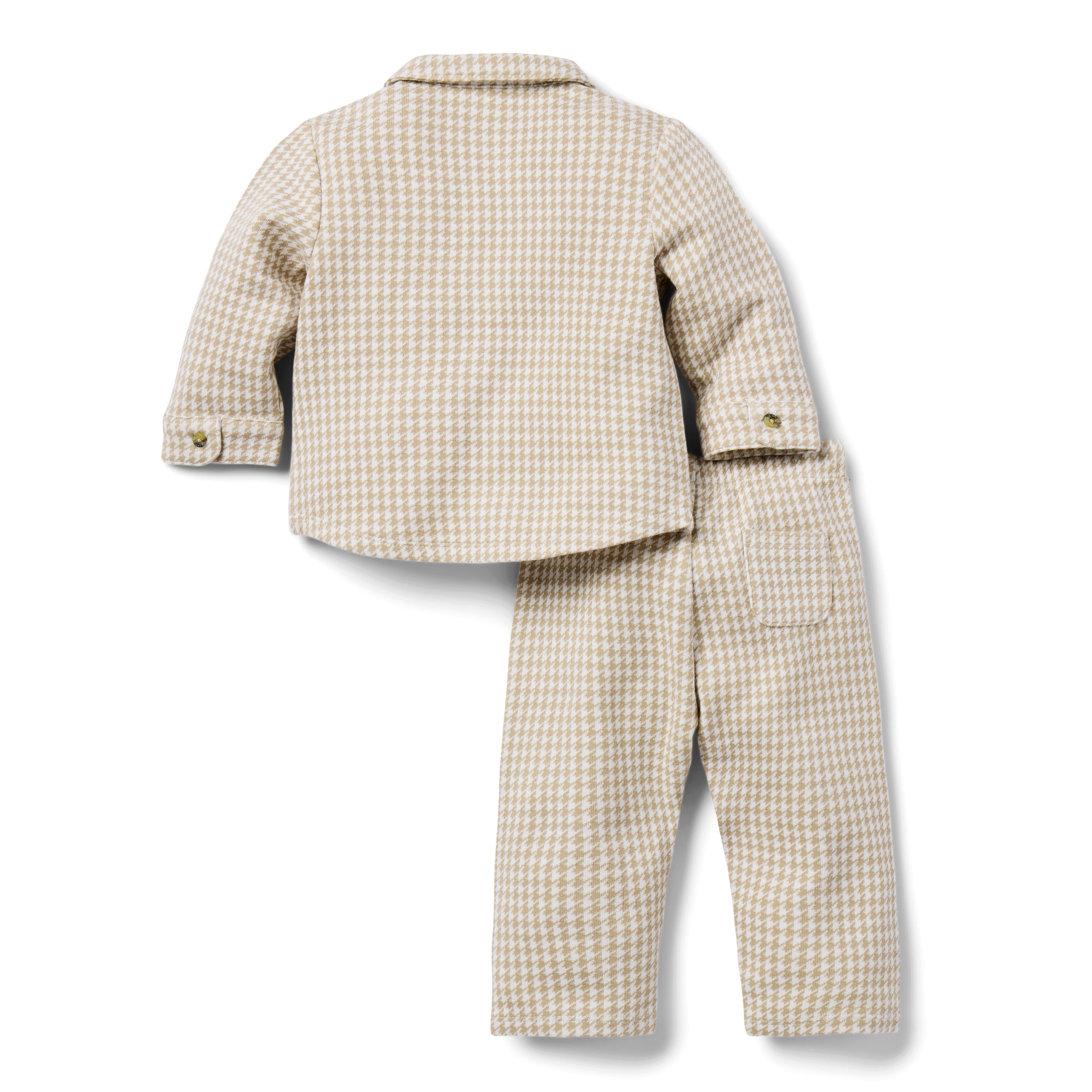 Baby Houndstooth Matching Set image number 1