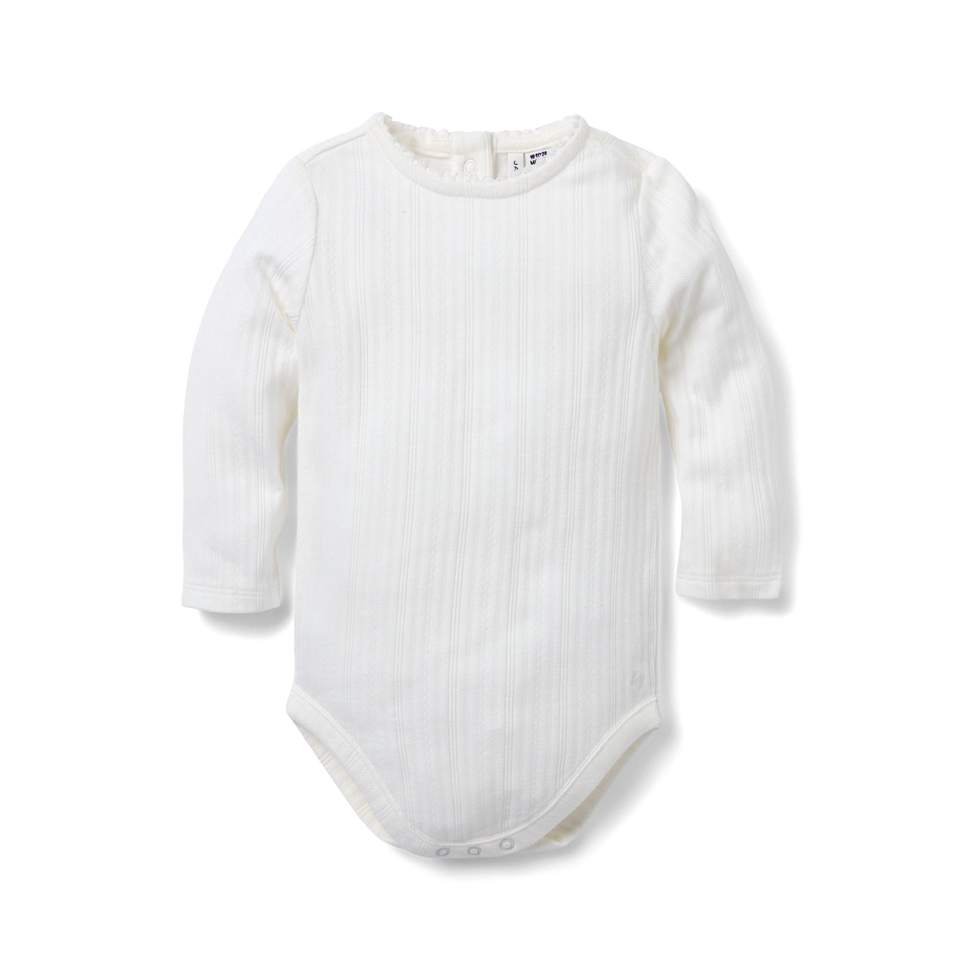 Baby Pointelle Bodysuit image number 0