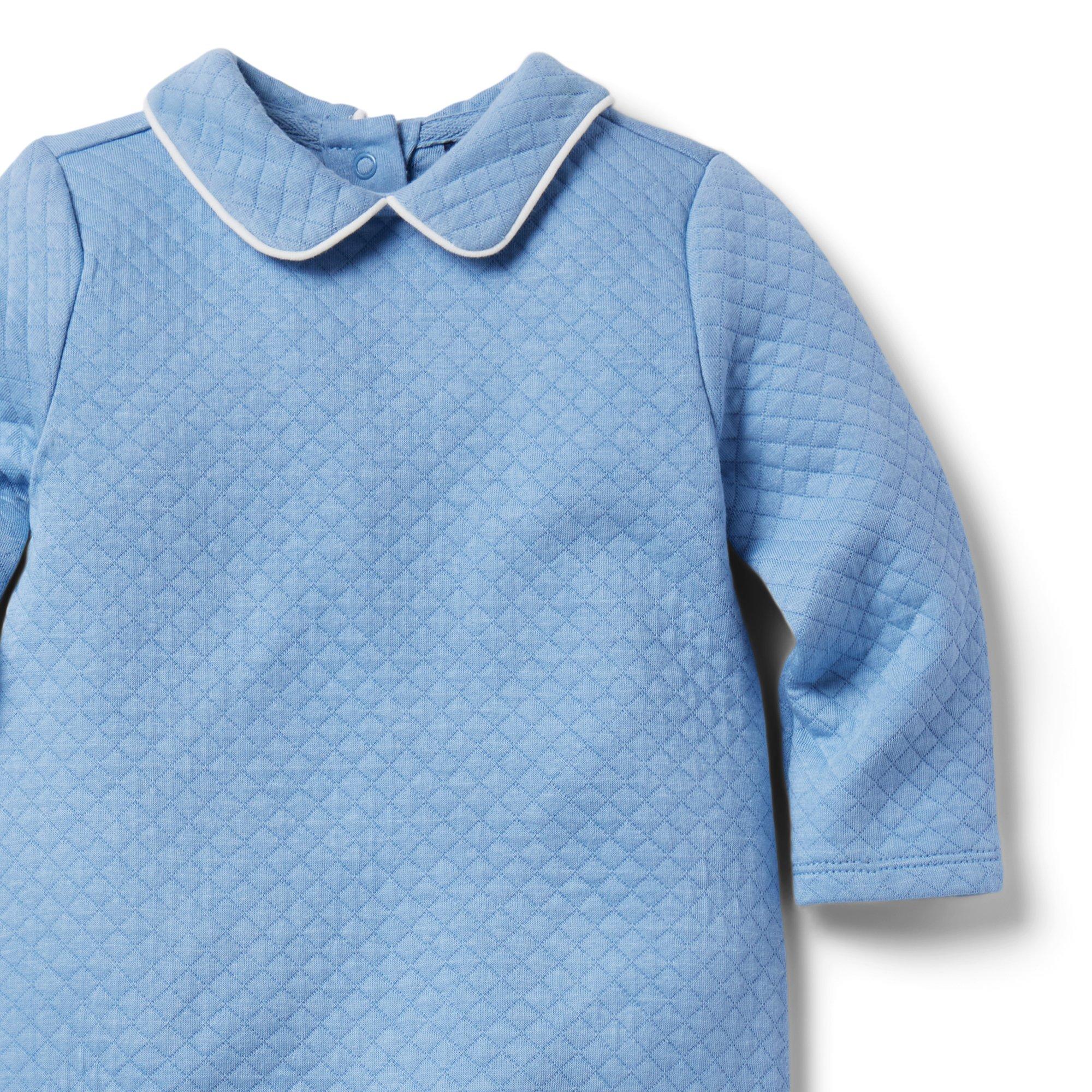 Baby Collared Quilted One-Piece image number 3