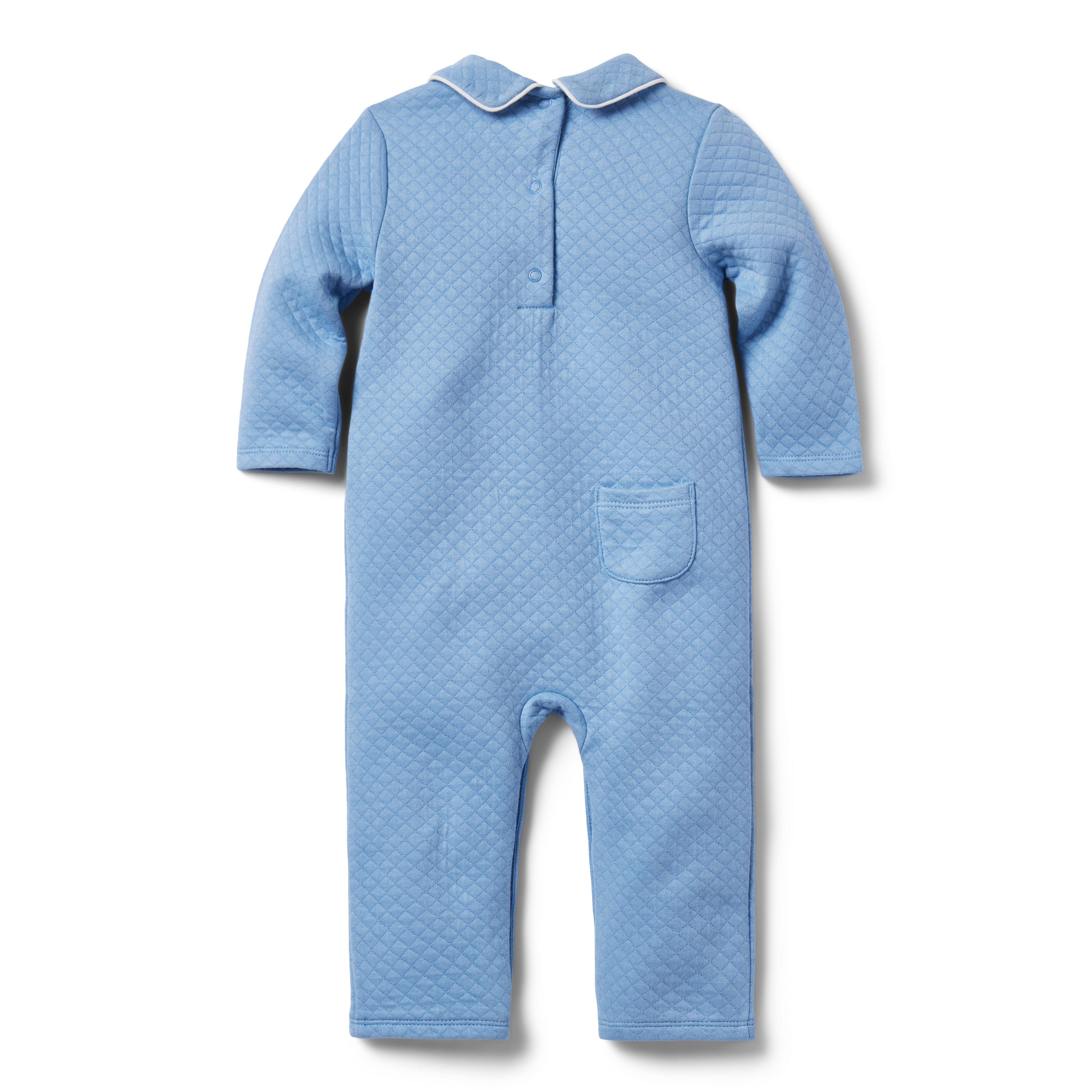Baby Collared Quilted One-Piece image number 1