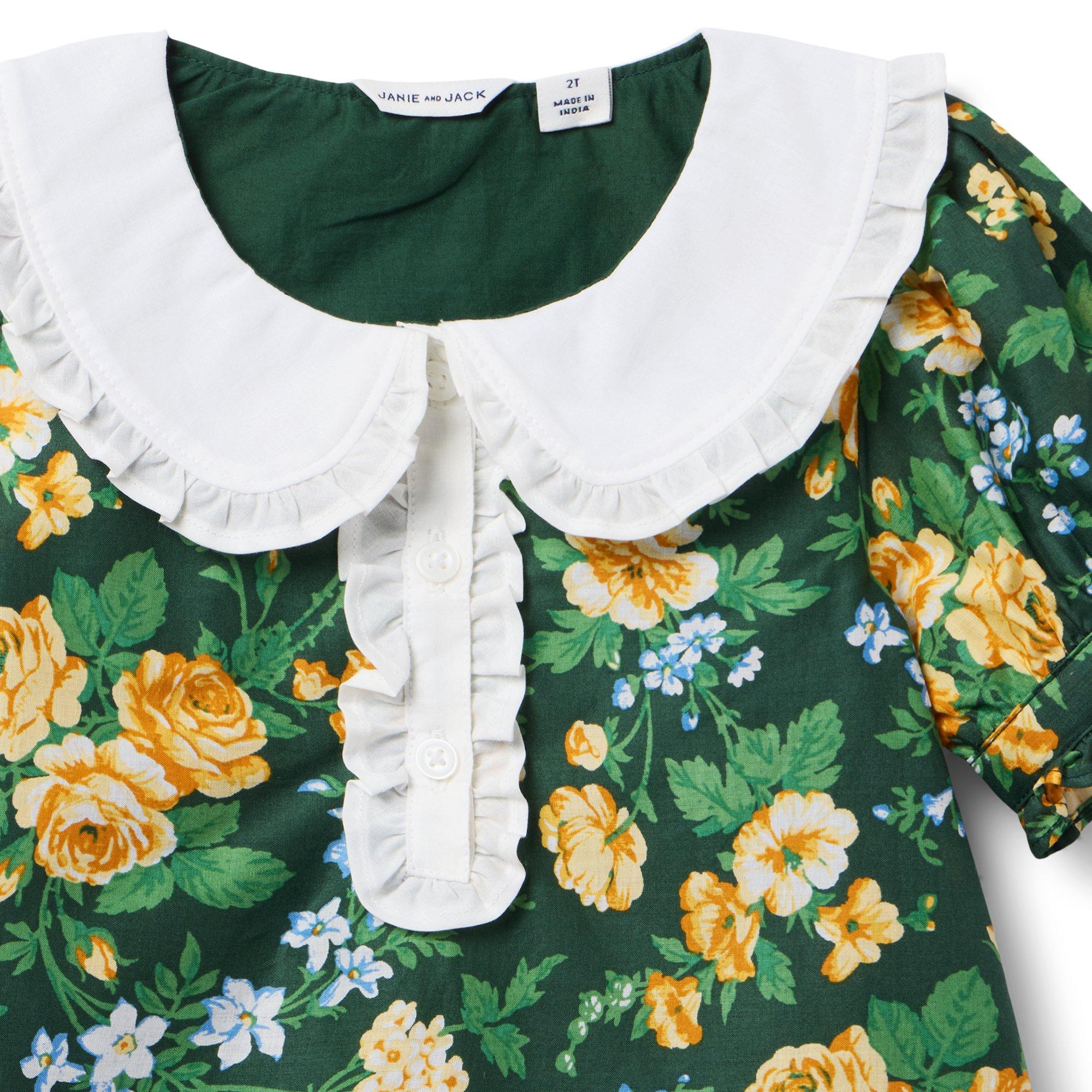 Floral Collared Top image number 2