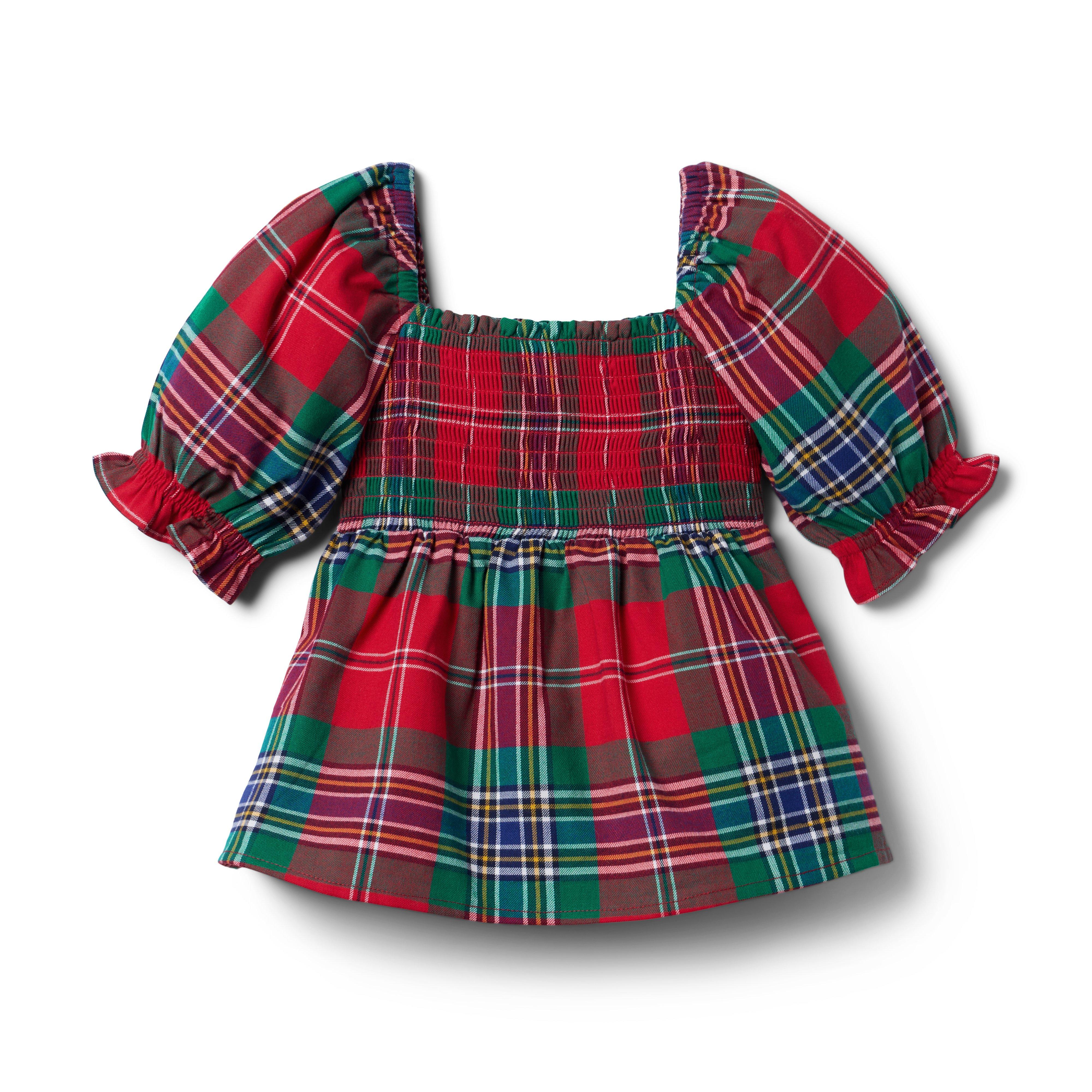 The Tartan Smocked Top