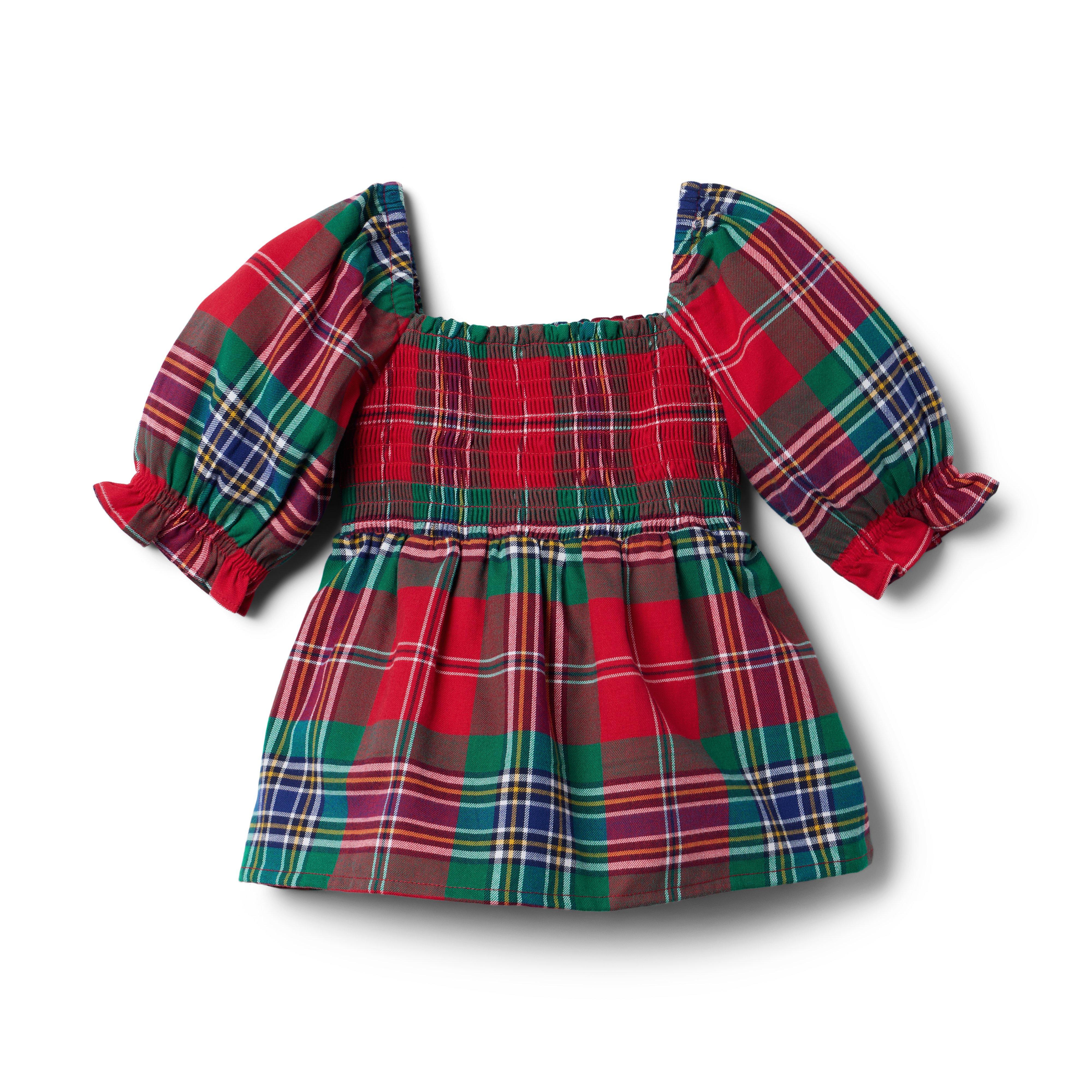 The Tartan Smocked Top image number 1
