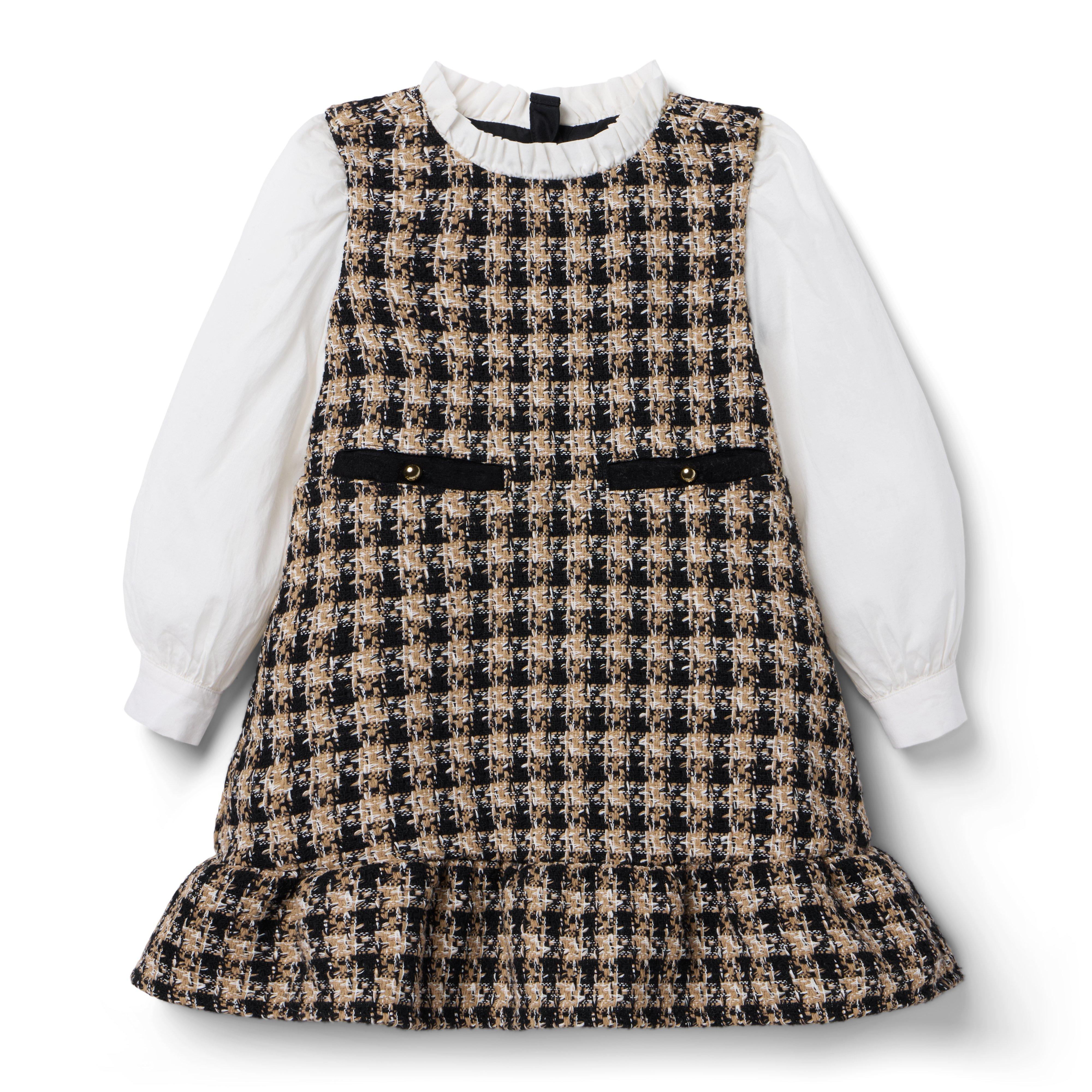 The Tweed Ruffle Dress