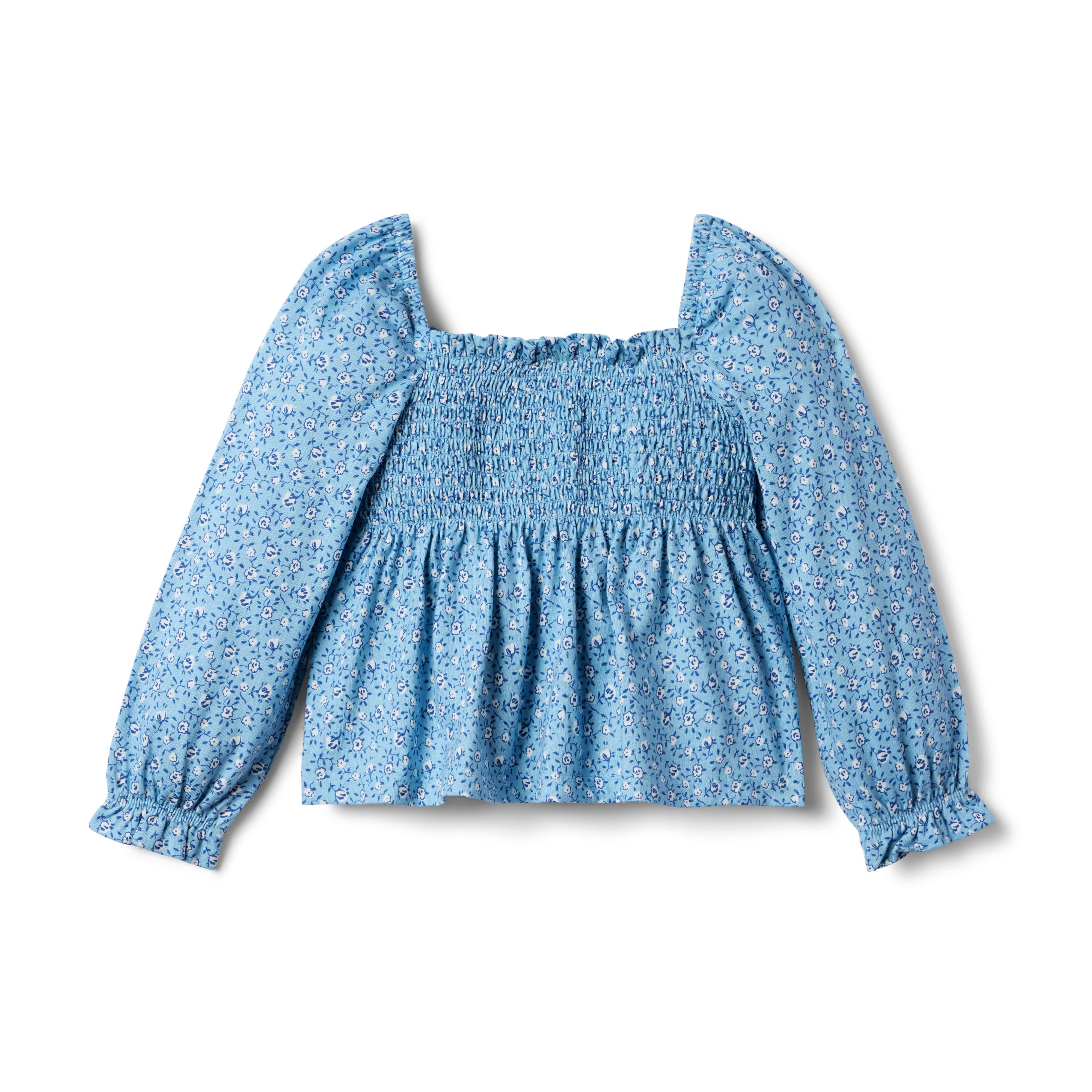 Ditsy Floral Smocked Top