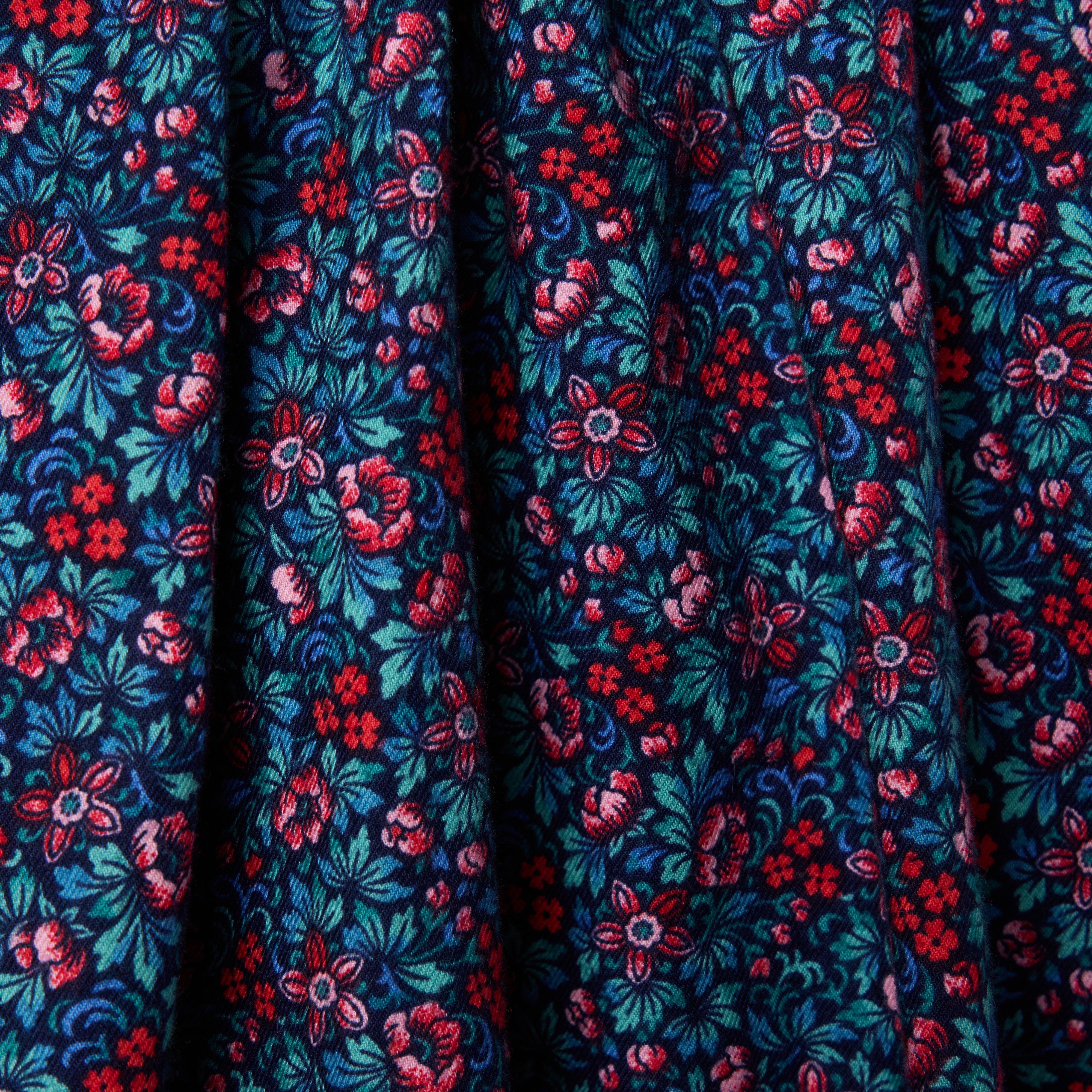 Ditsy Floral Ruffle Collar Dress image number 2