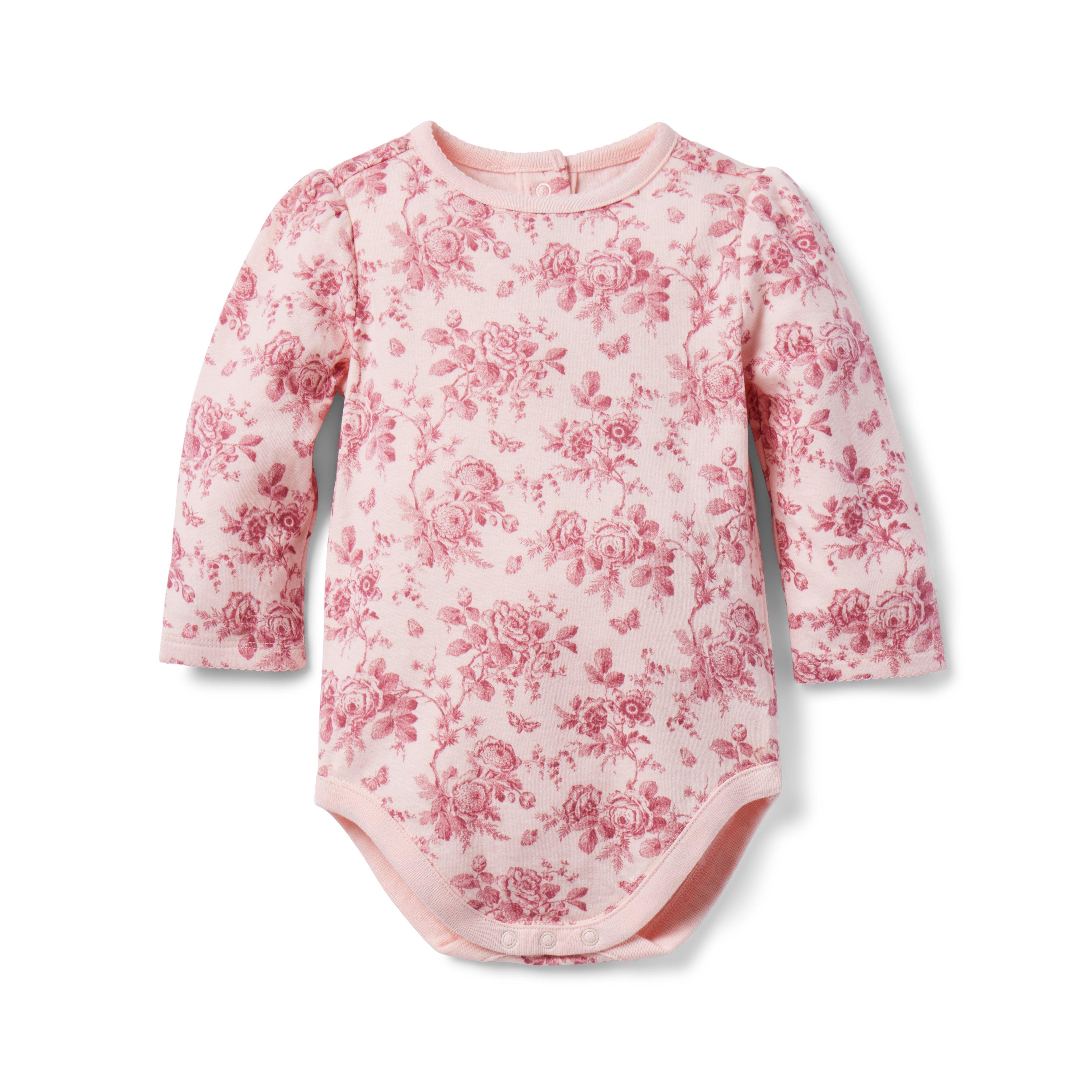 Baby Floral Toile Bodysuit