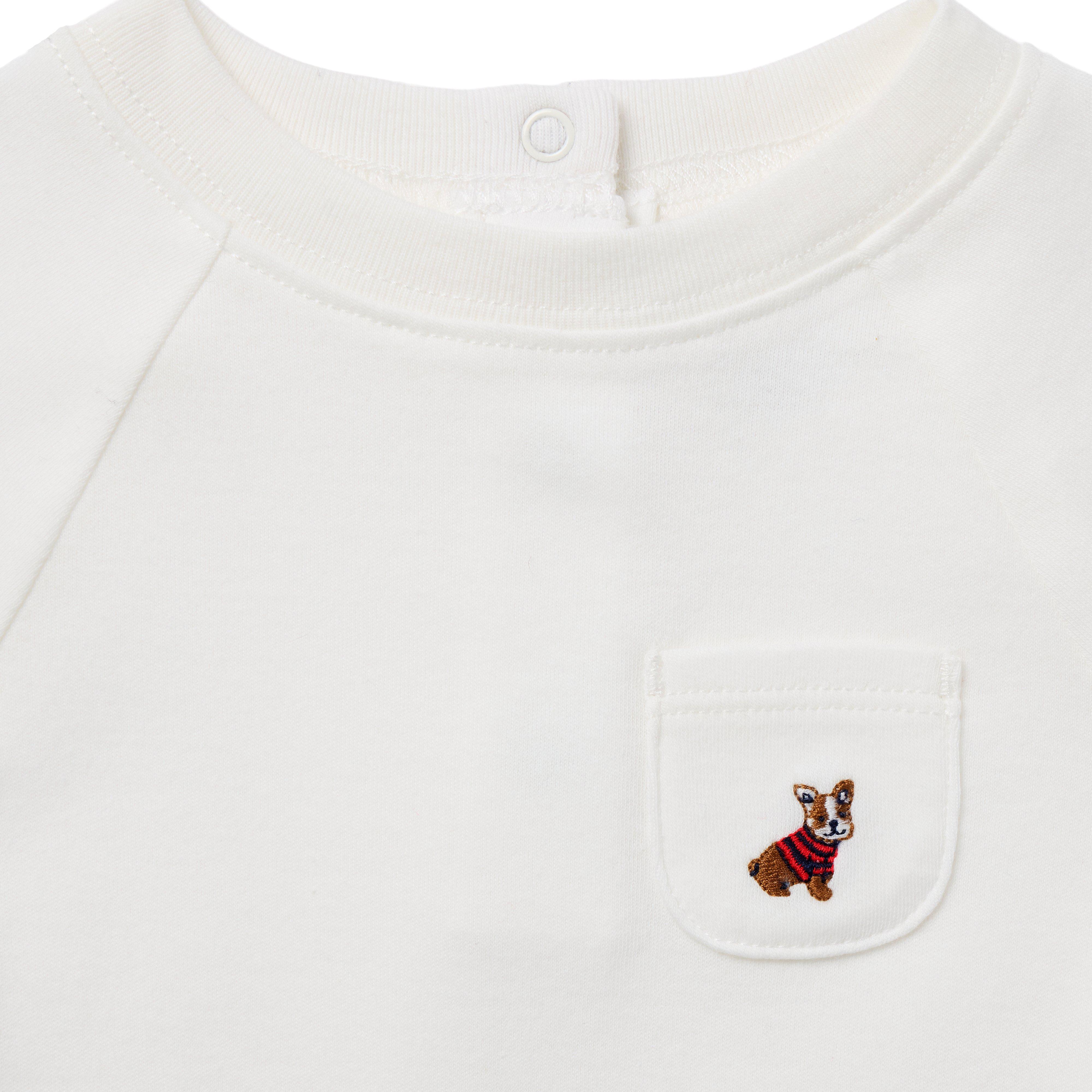 Baby French Bulldog Bodysuit image number 1