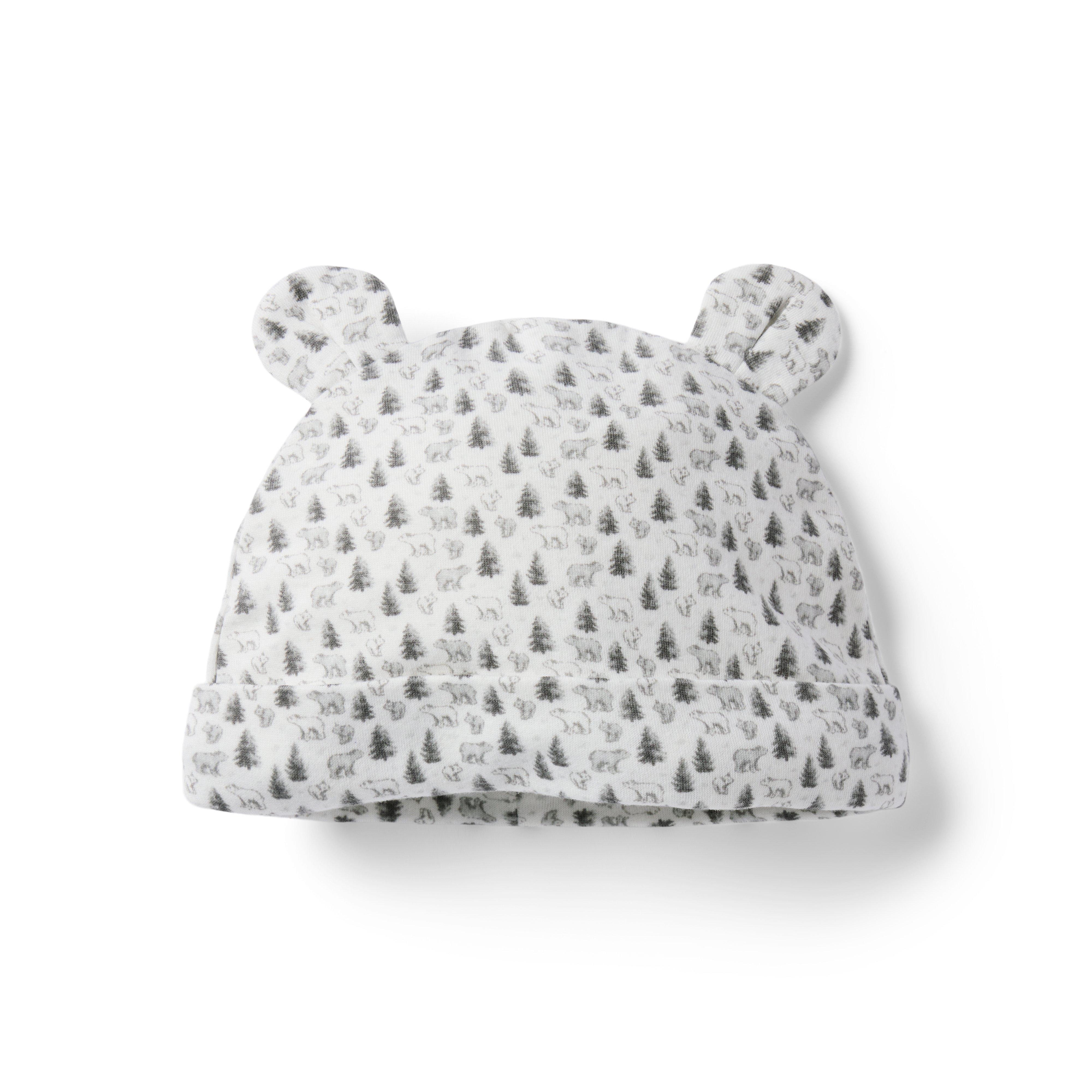 Baby Forest Friends Bear Ear Beanie