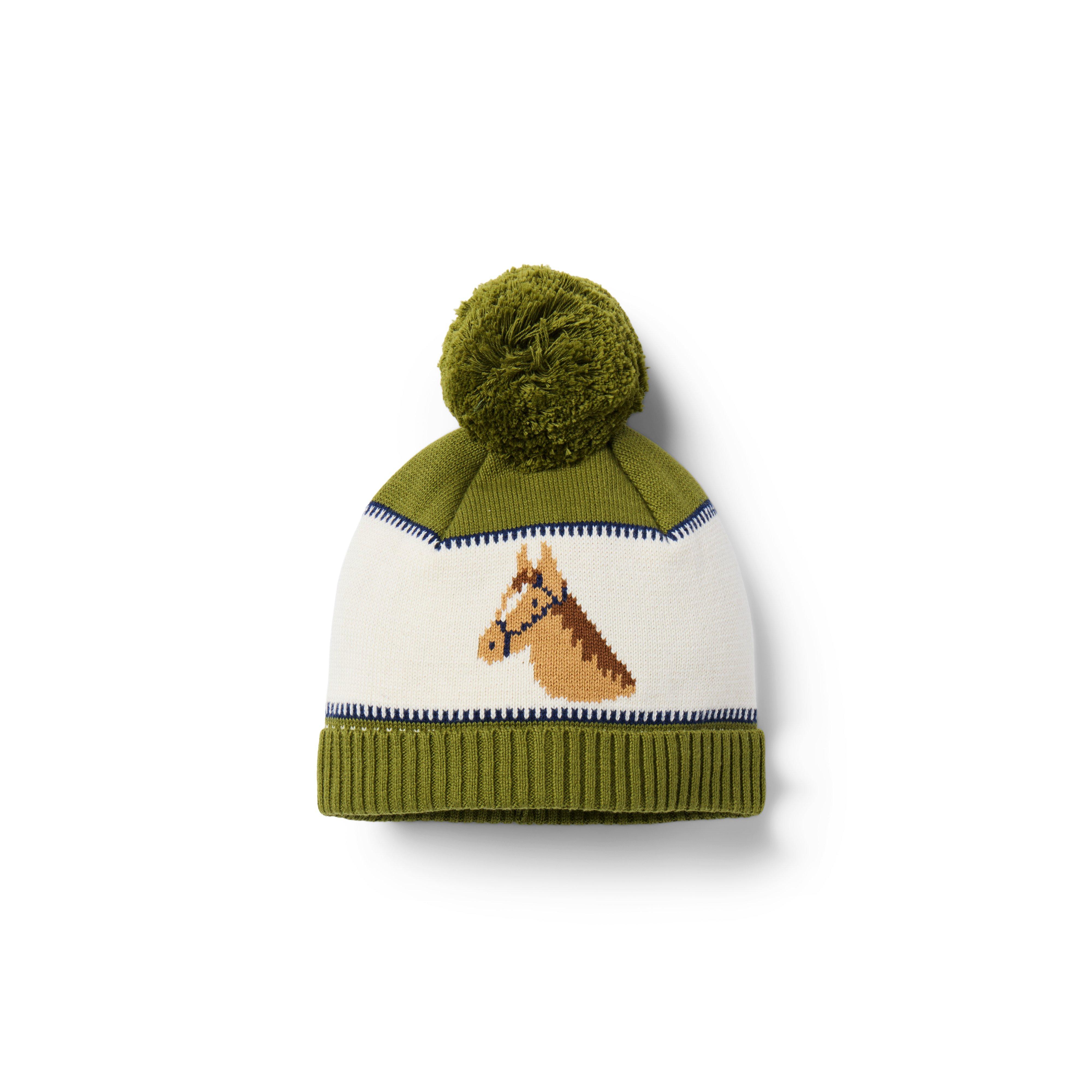 Baby Horse Pom Beanie image number 0