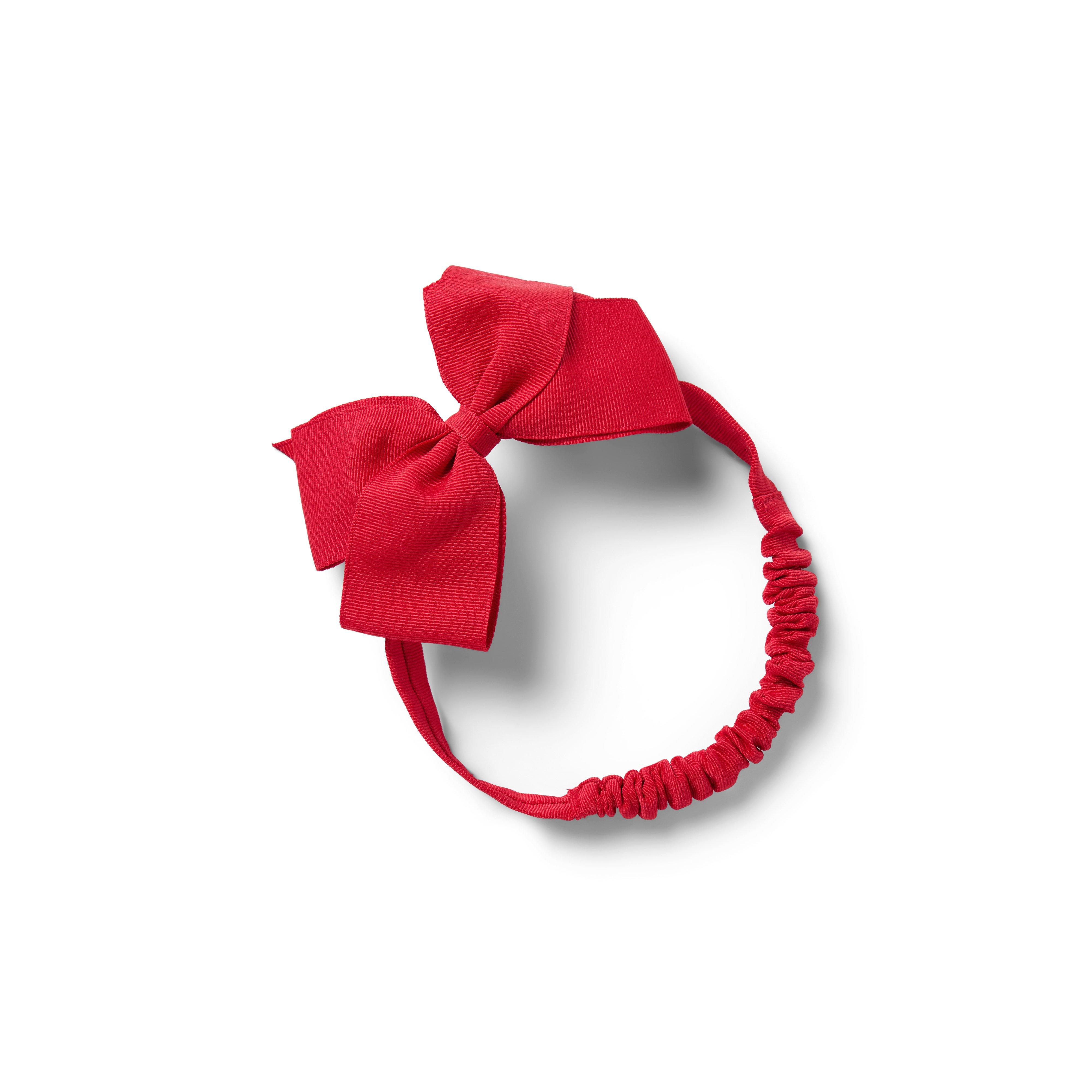 Baby Holiday Red Baby Bow Soft Headband by Janie and Jack