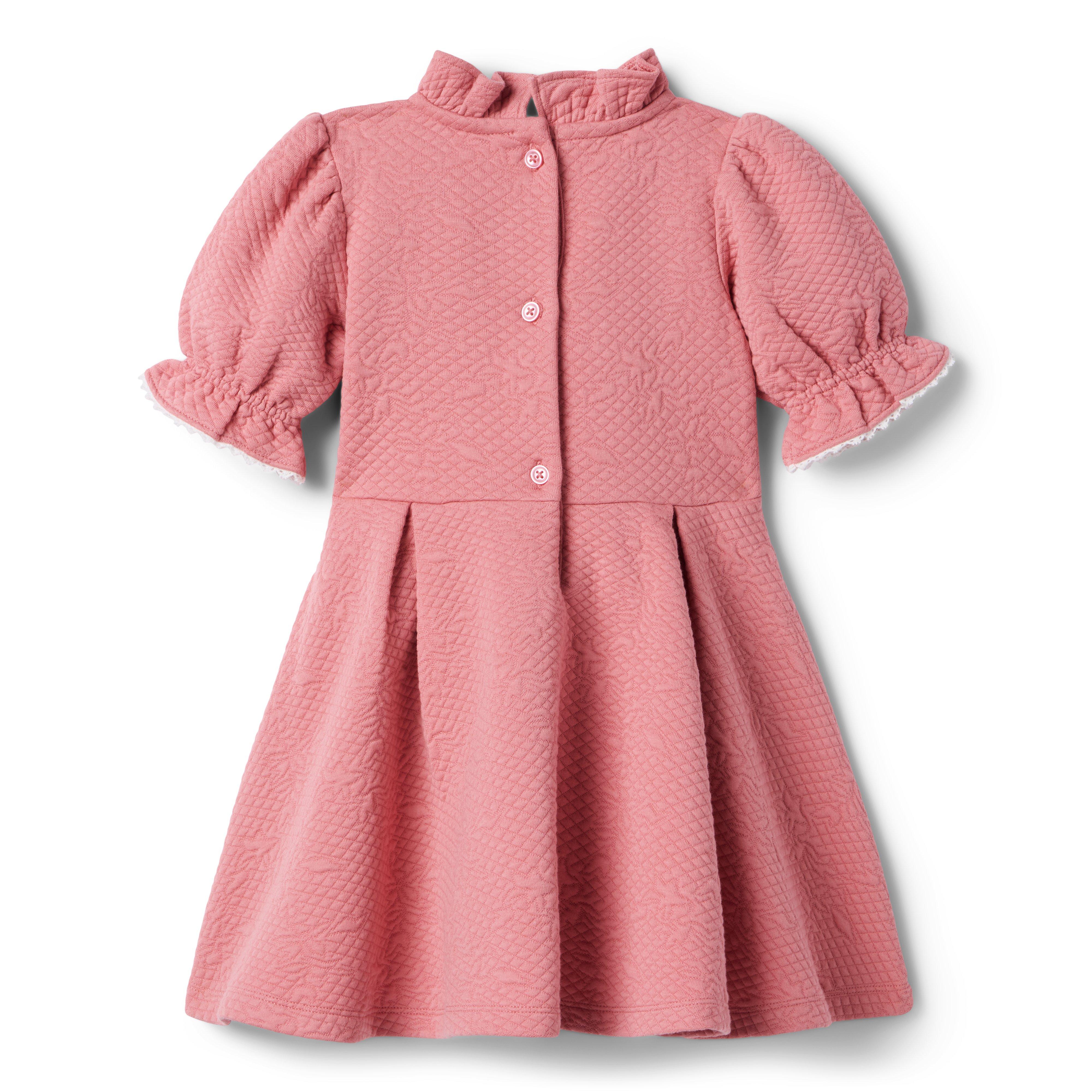 Ruffle Jacquard Dress image number 1