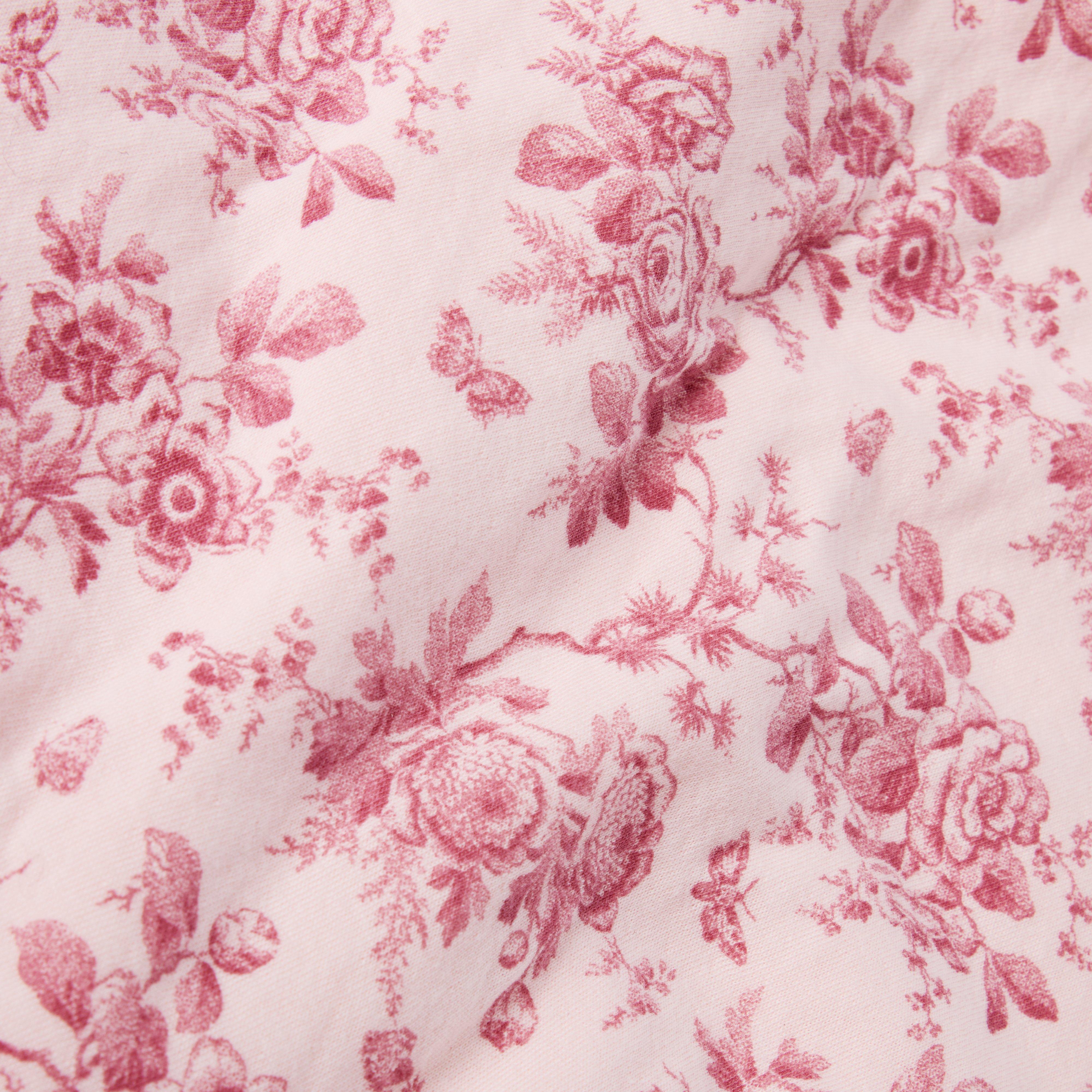 Baby Floral Toile Blanket image number 1