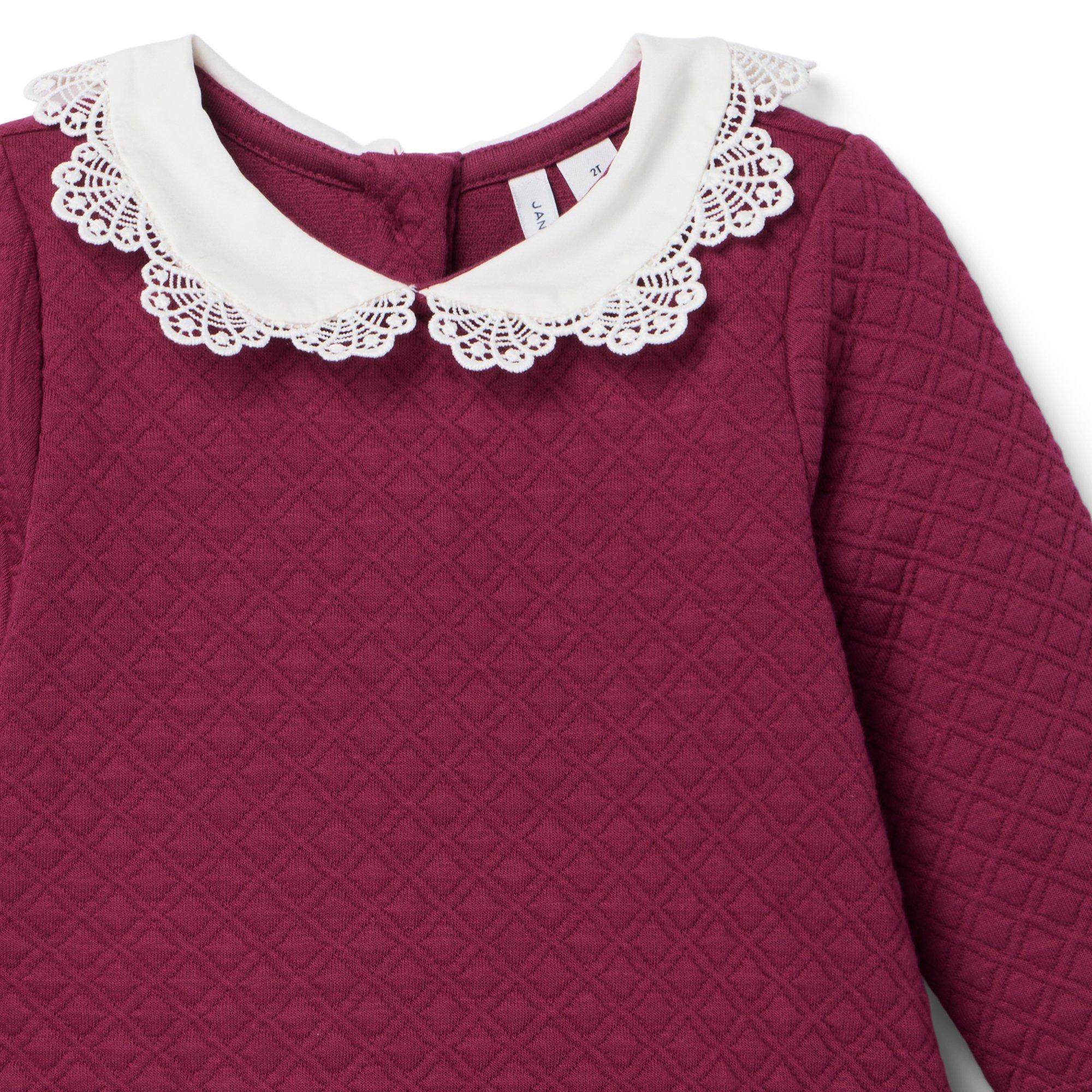 Quilted Collared Dress image number 2