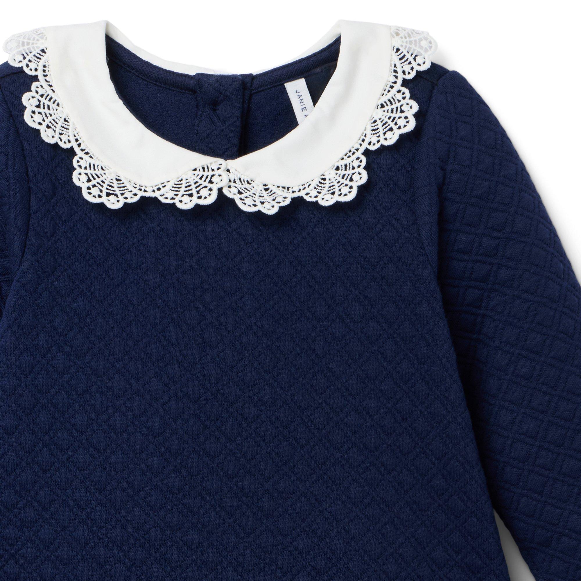Quilted Collared Dress image number 2