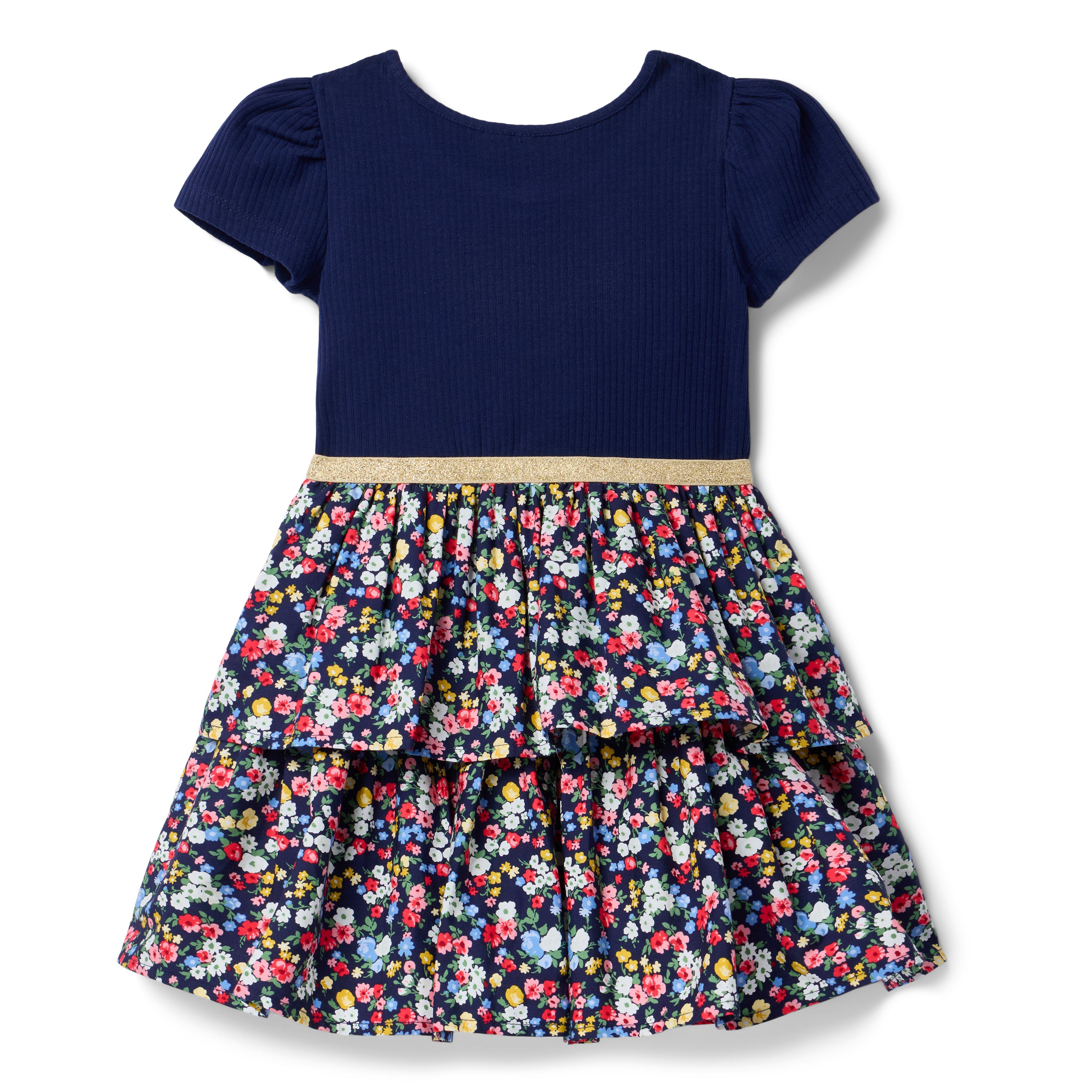 Ditsy Floral Tiered Dress image number 1