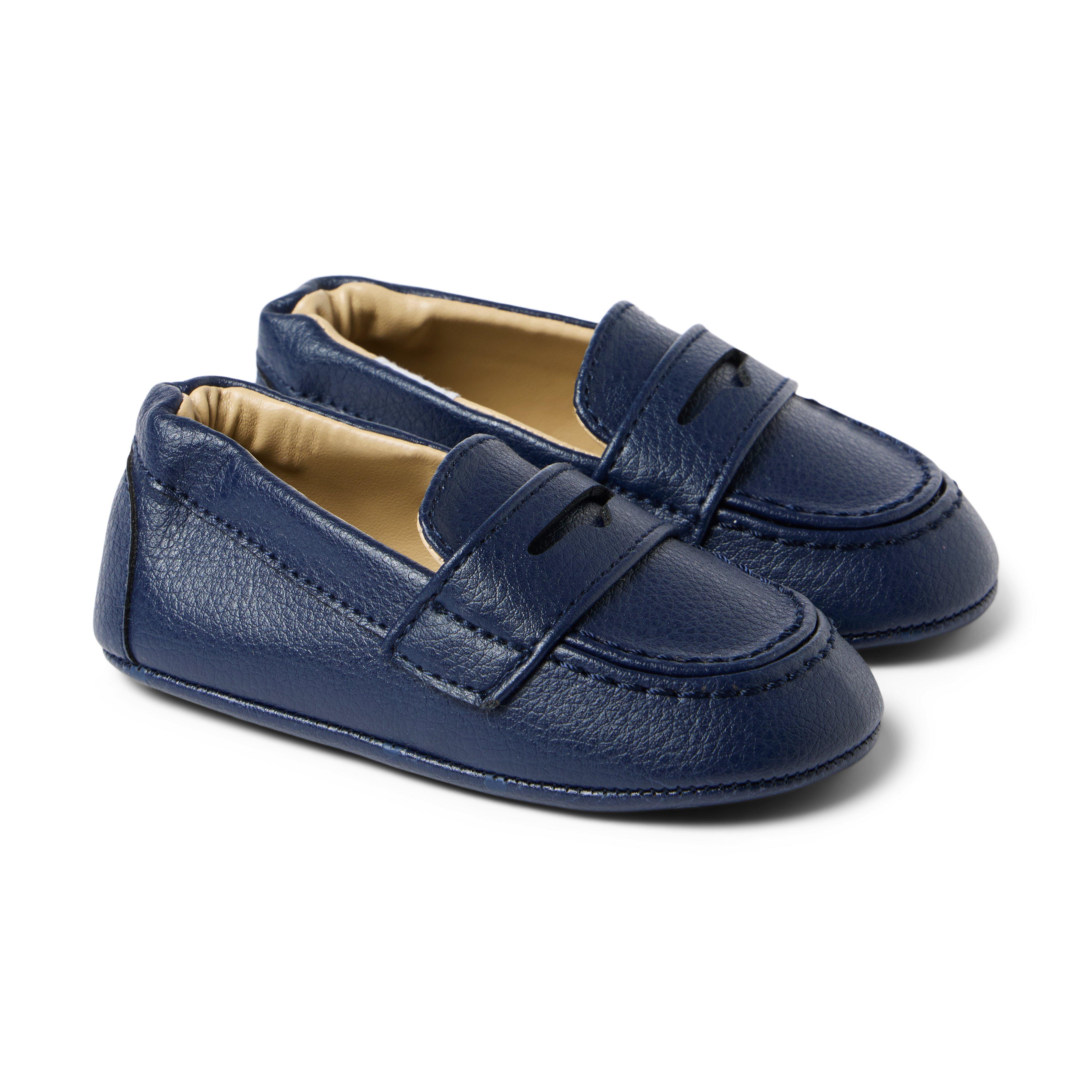 Baby Suede Penny Loafer