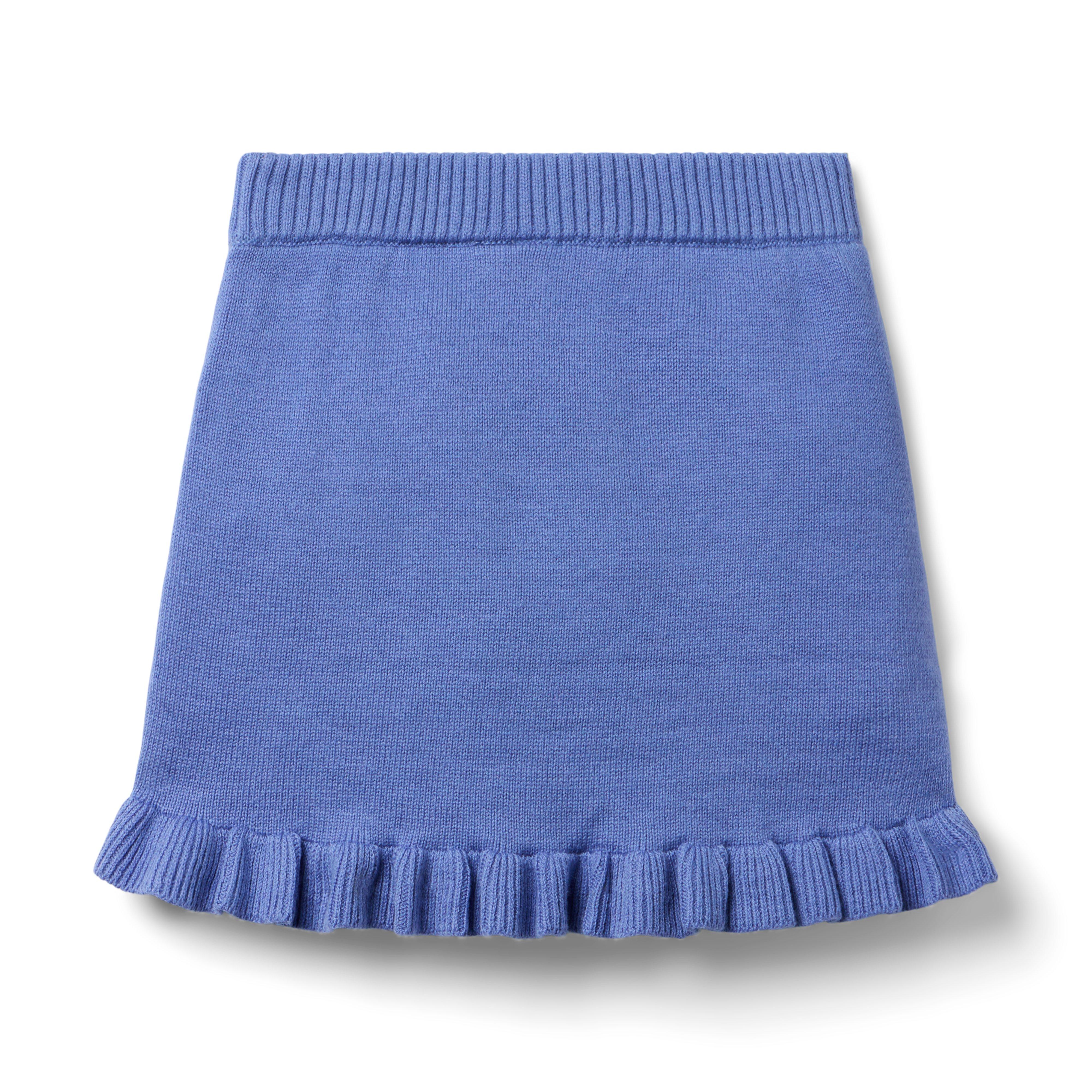 Ruffle Hem Sweater Skirt image number 1