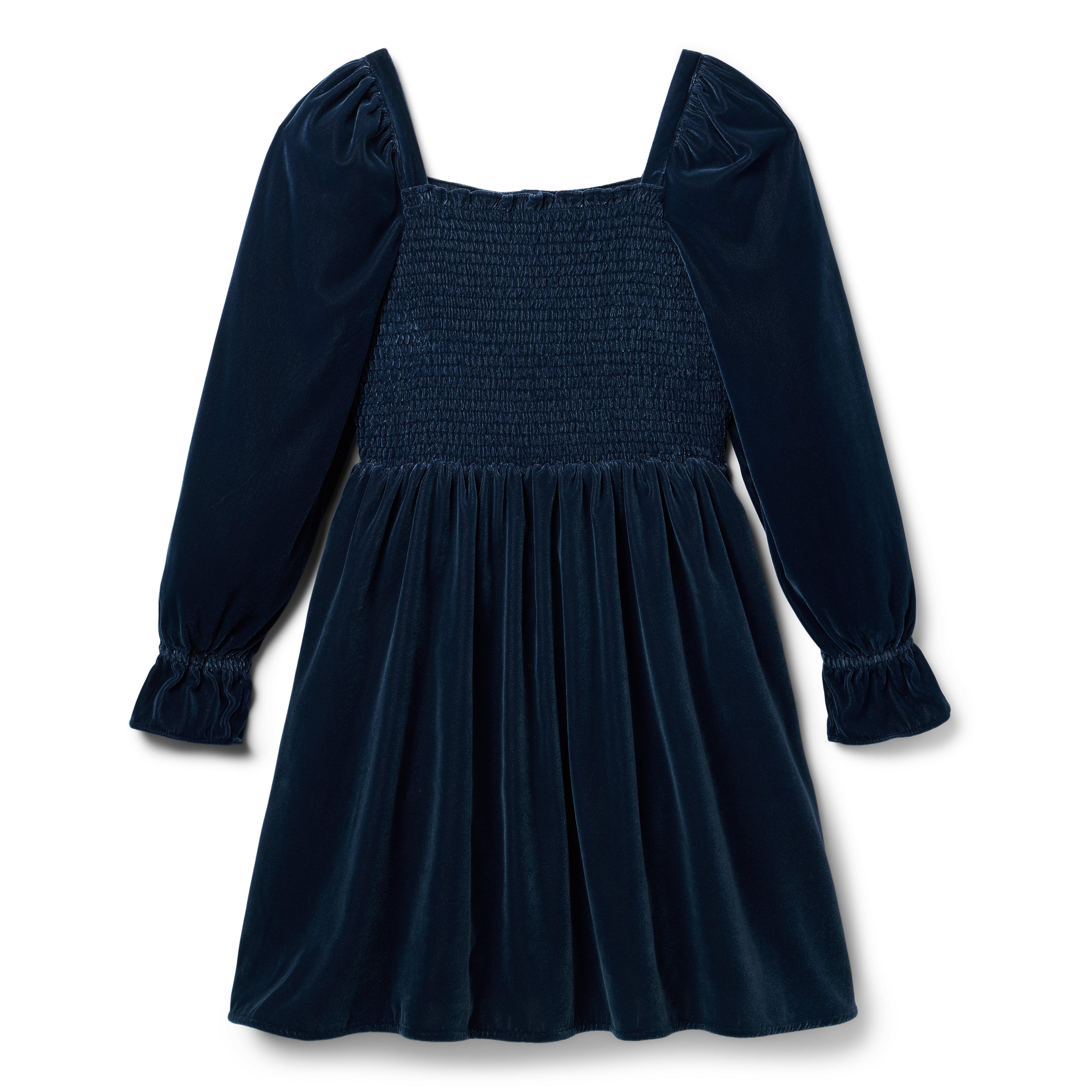 The Velvet Smocked Dress