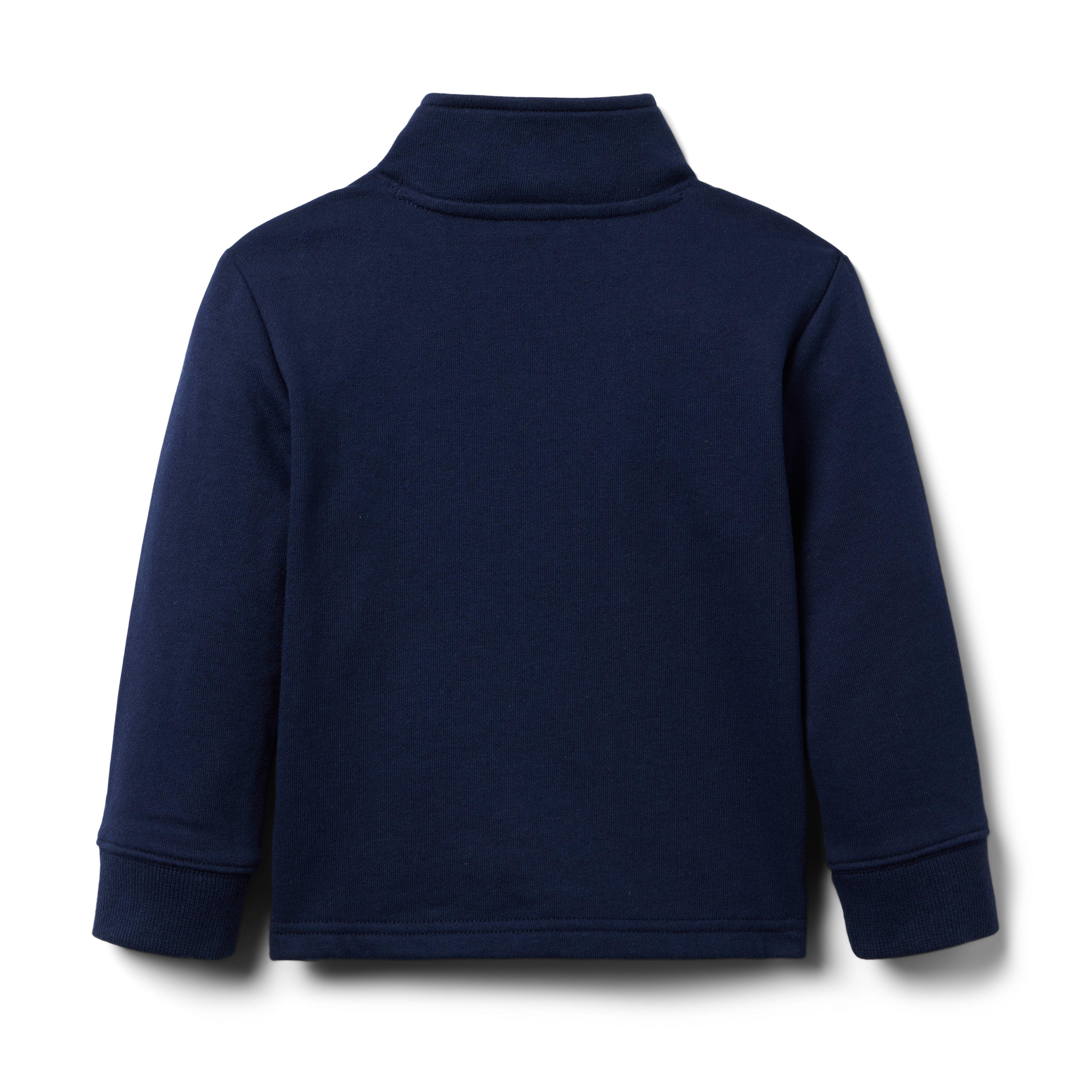 French Terry Half Zip Sweatshirt image number 1