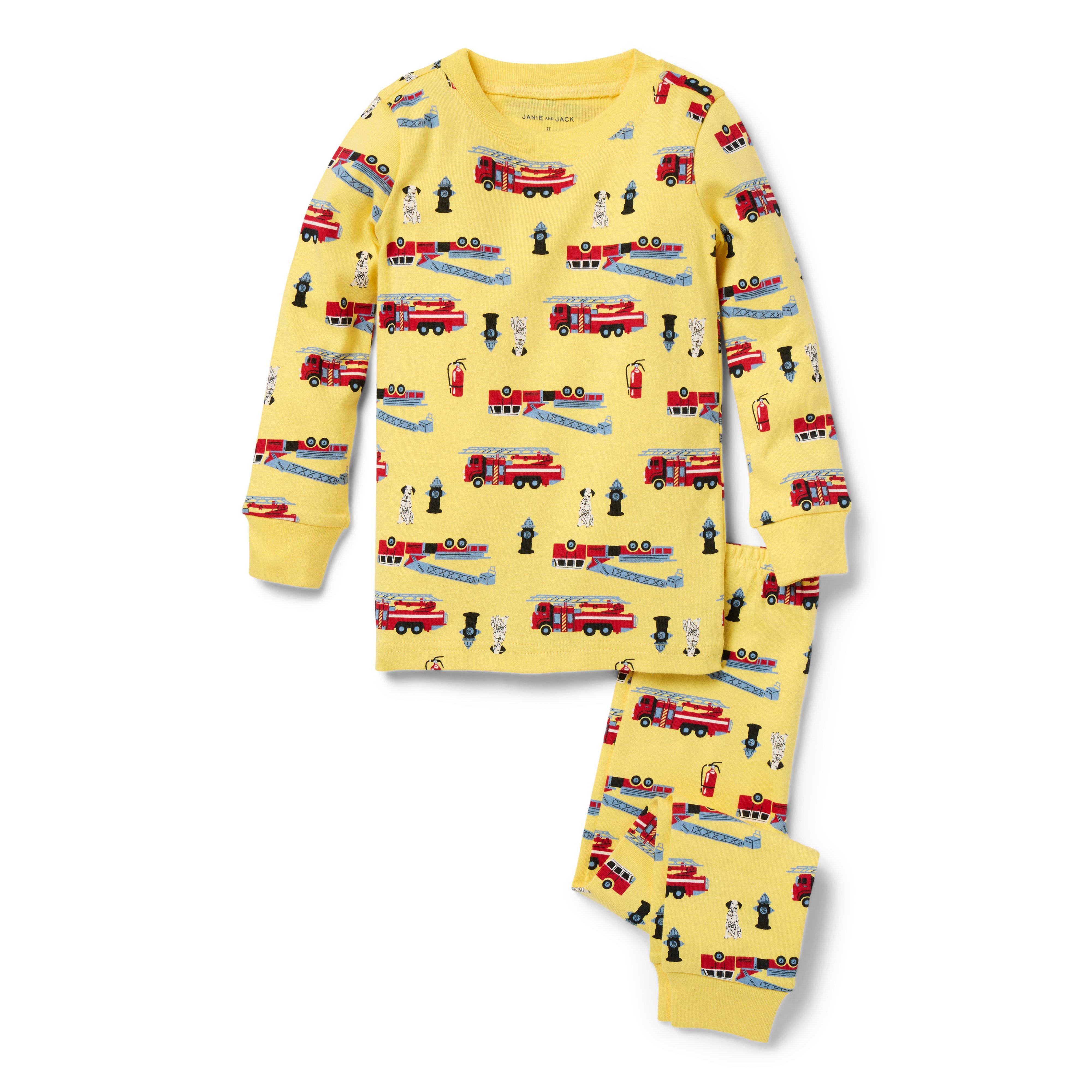 Good Night Pajama In Firetruck image number 0