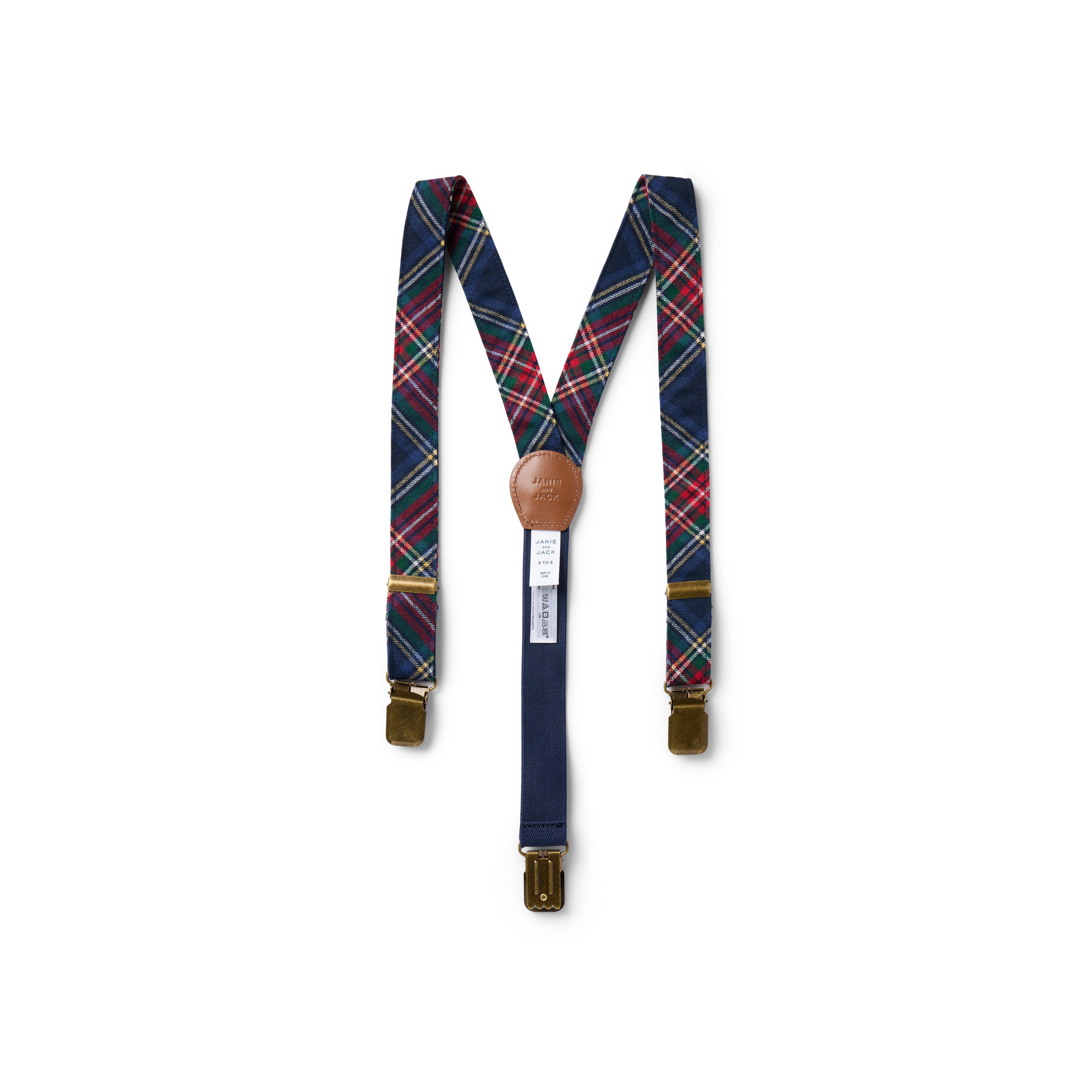 Tartan Suspenders