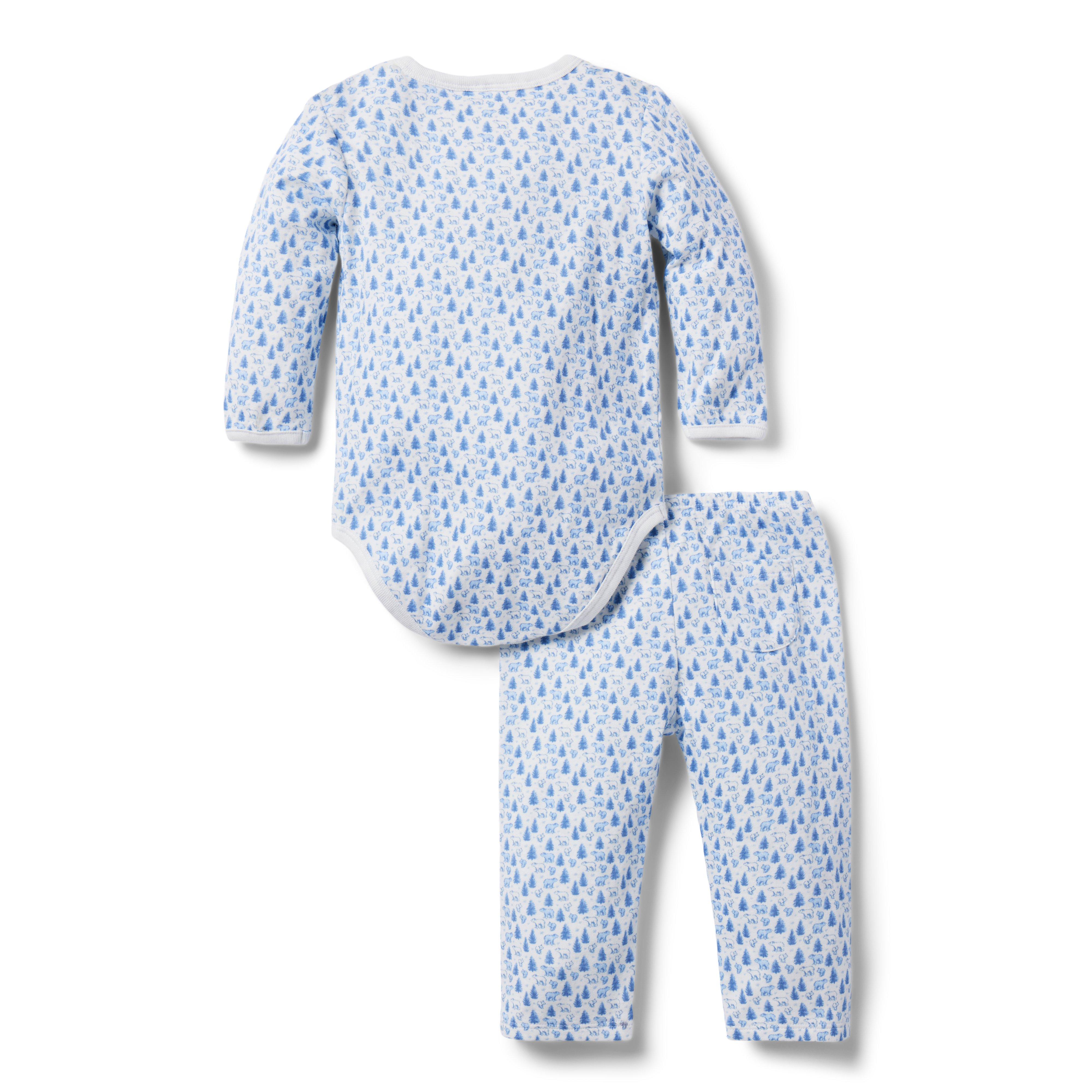 Baby Forest Friends Wrap Matching Set image number 2