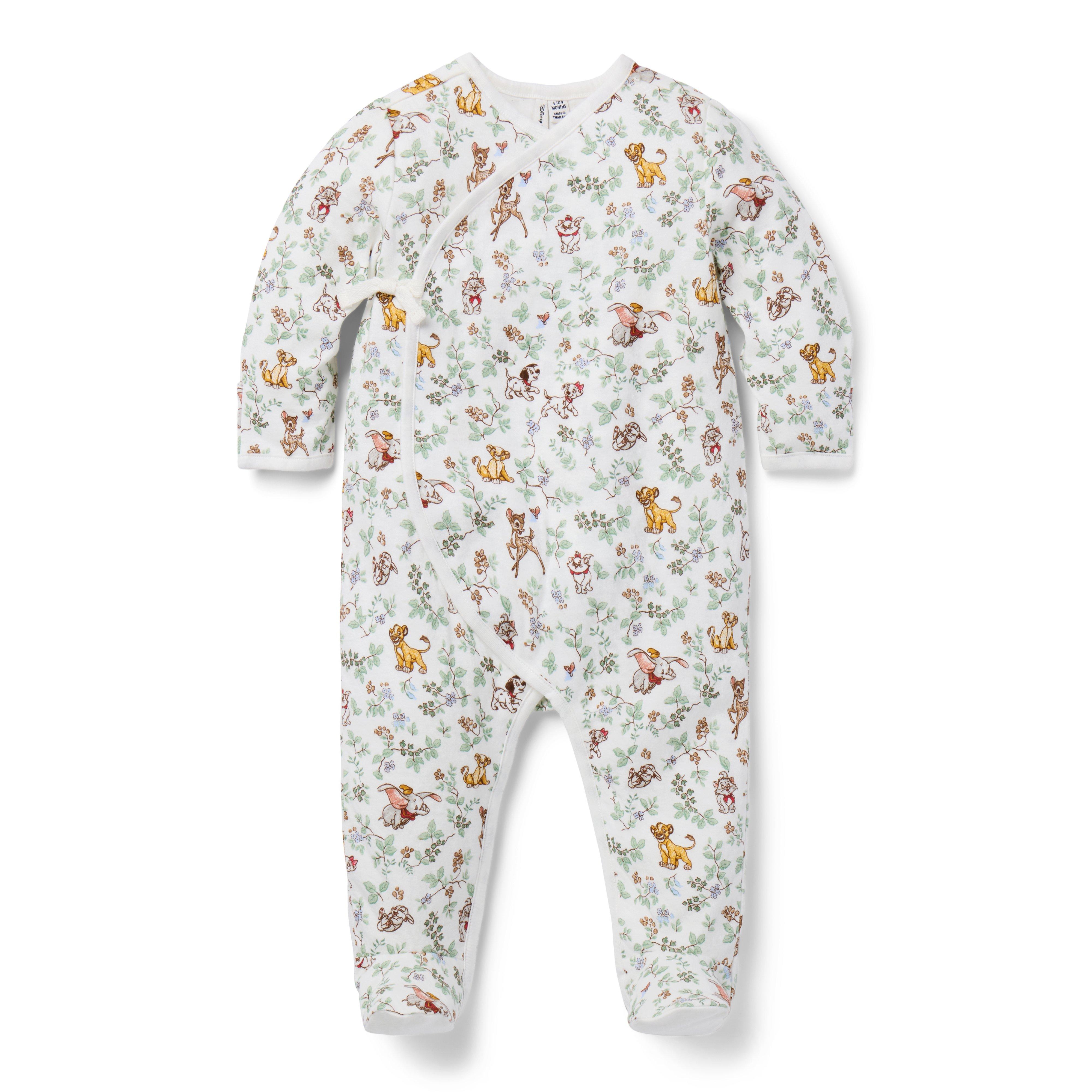 Disney Toile Footed Baby One-Piece