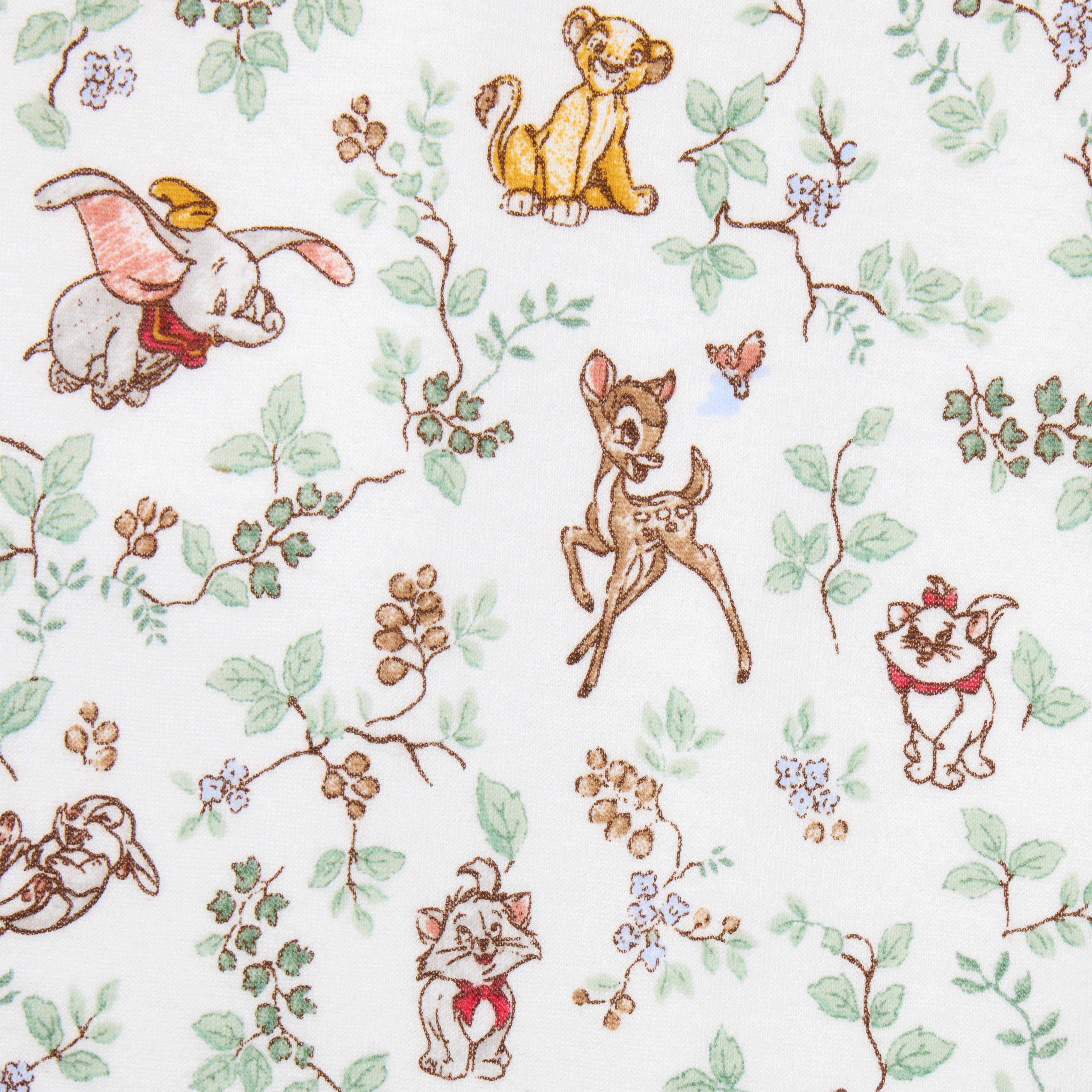 Disney Toile Footed Baby One-Piece image number 1