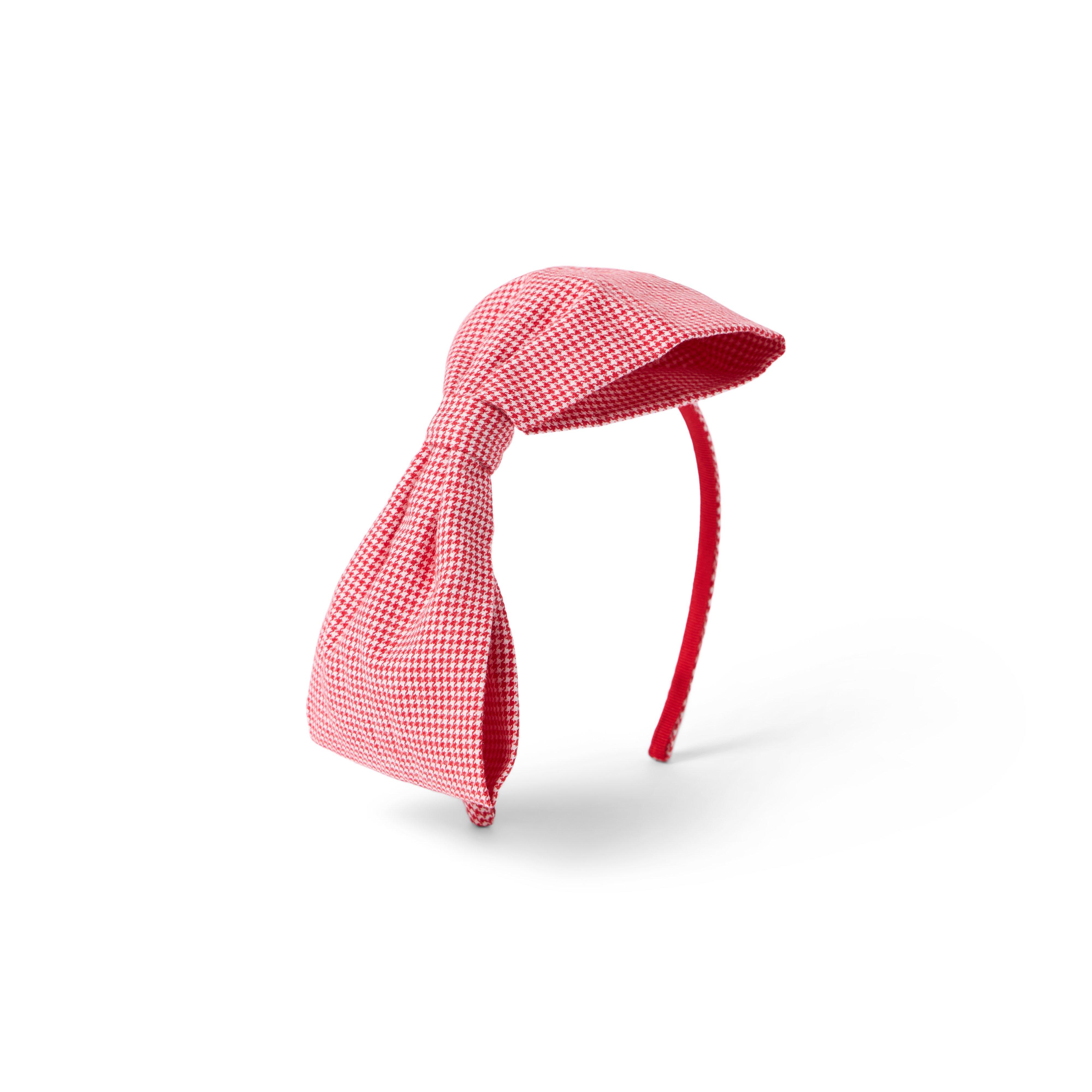 Houndstooth Bow Headband