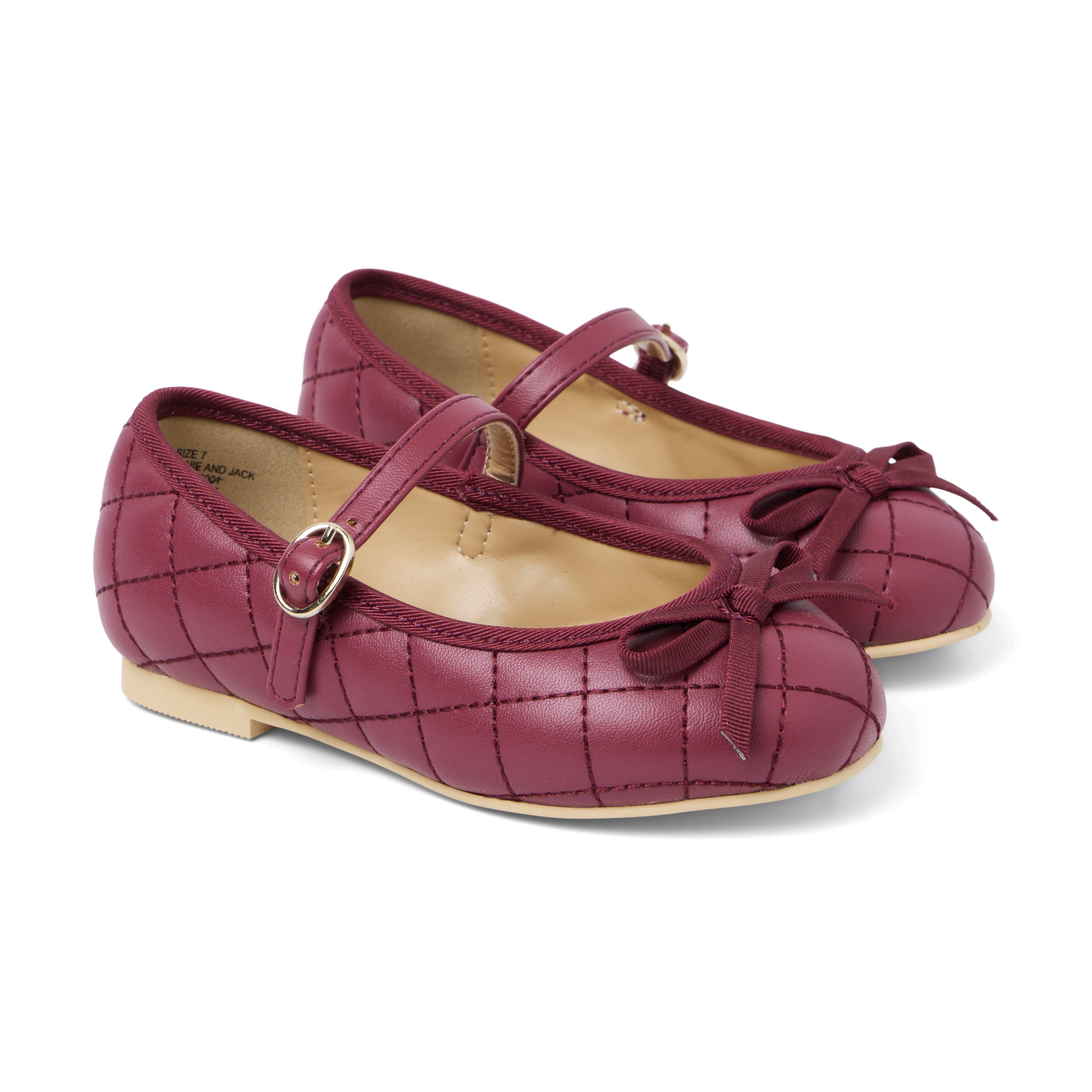 Quilted Bow Ballet Flat