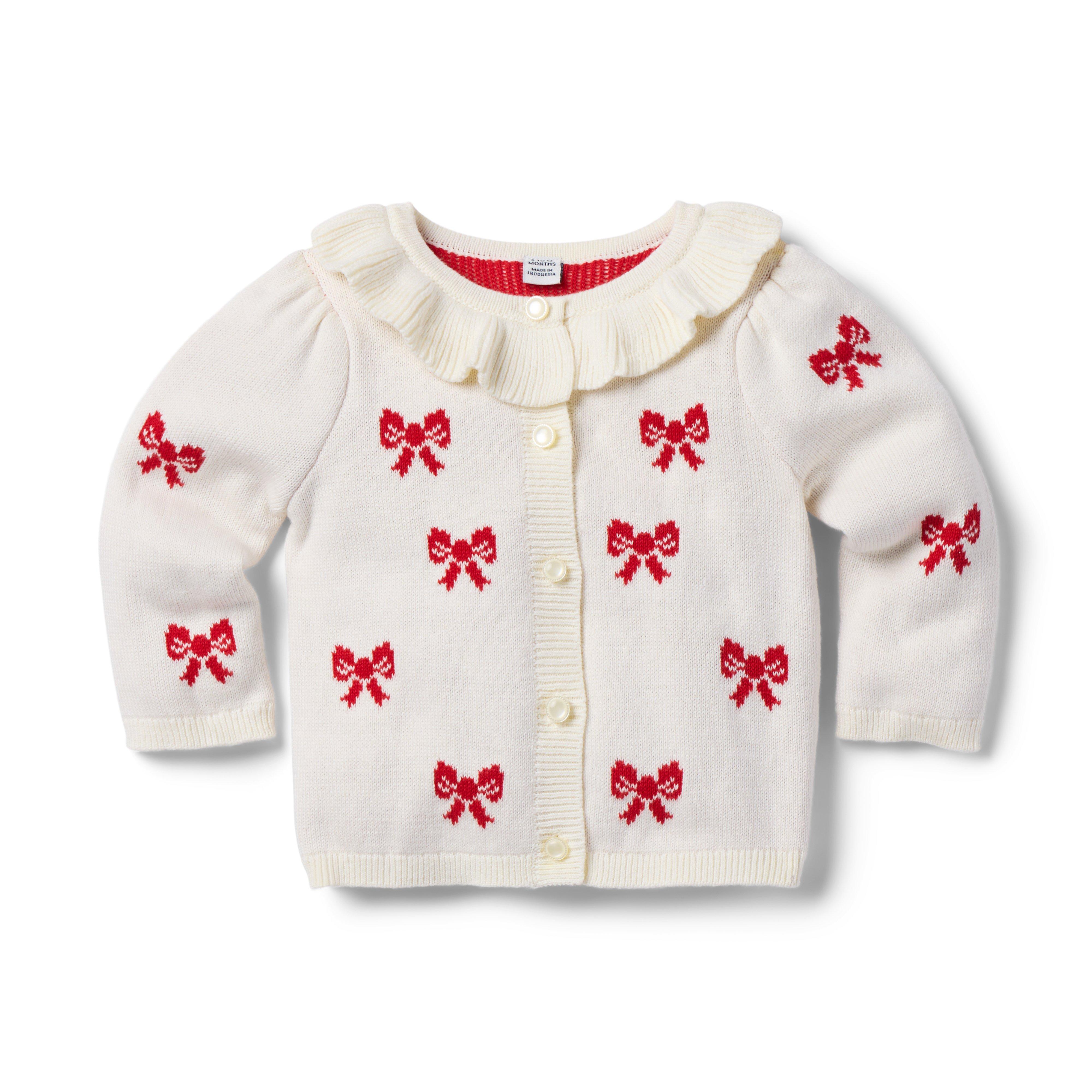 Baby Bow Ruffle Cardigan 