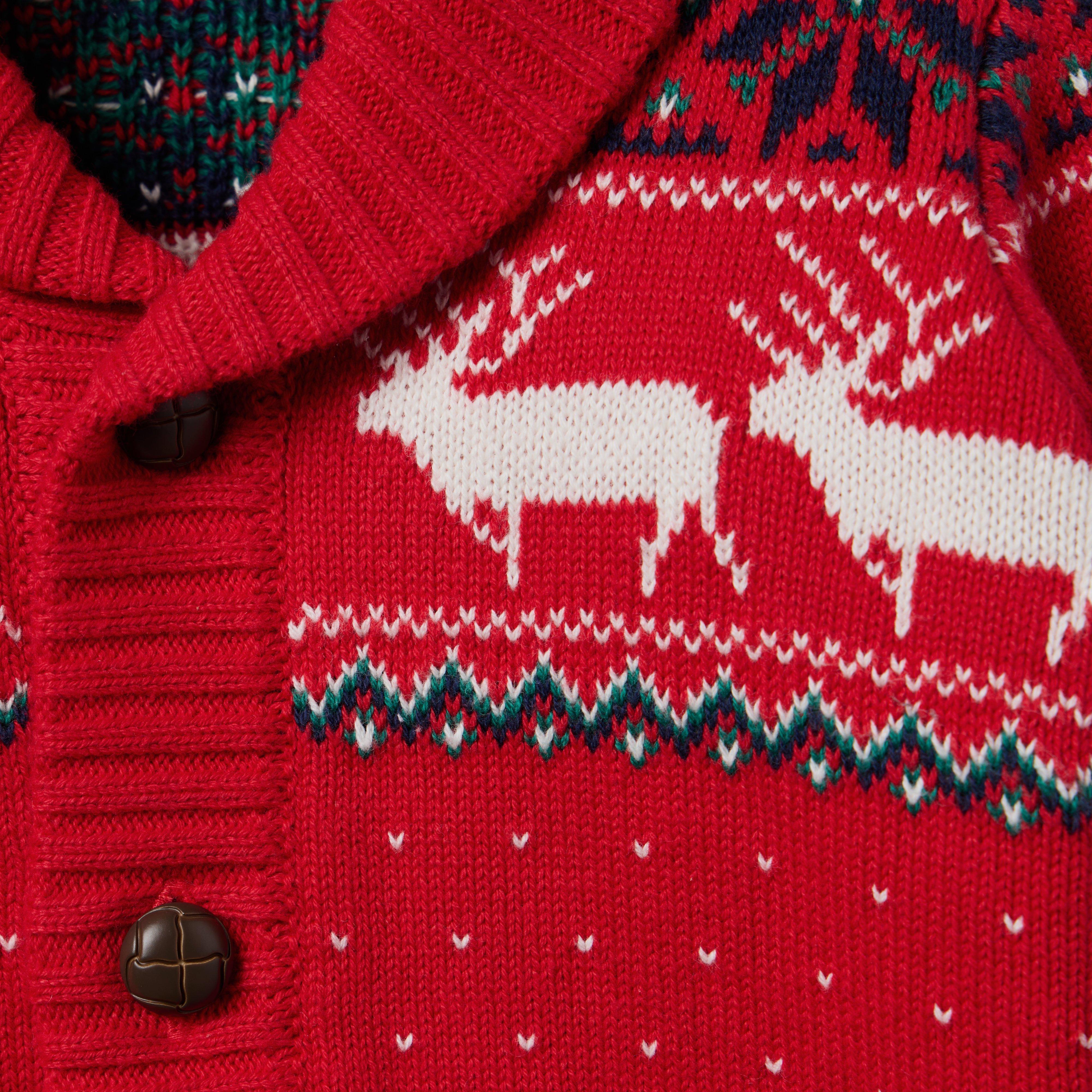 The Festive Fair Isle Cardigan image number 3