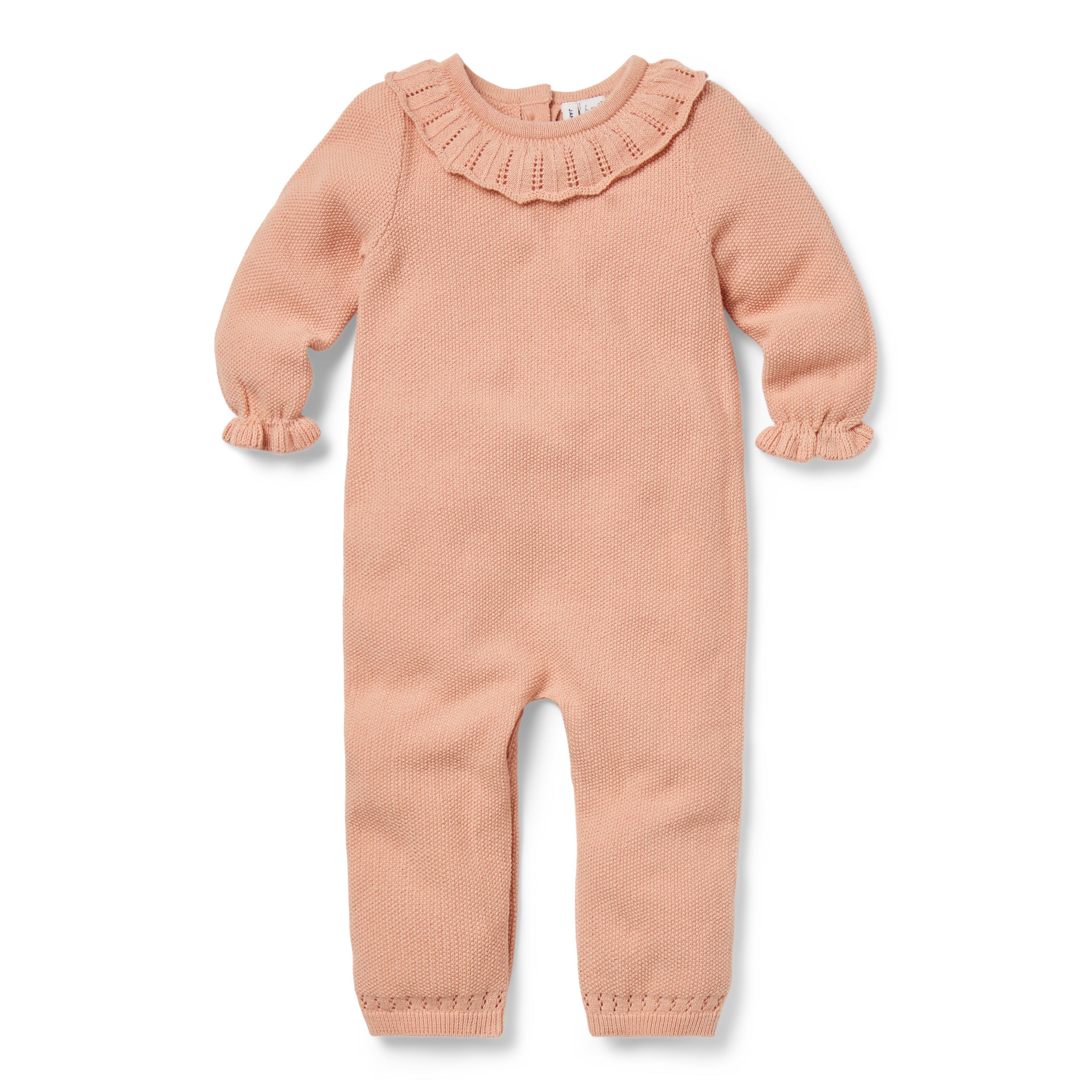 Baby Ruffle Collar One-Piece image number 0