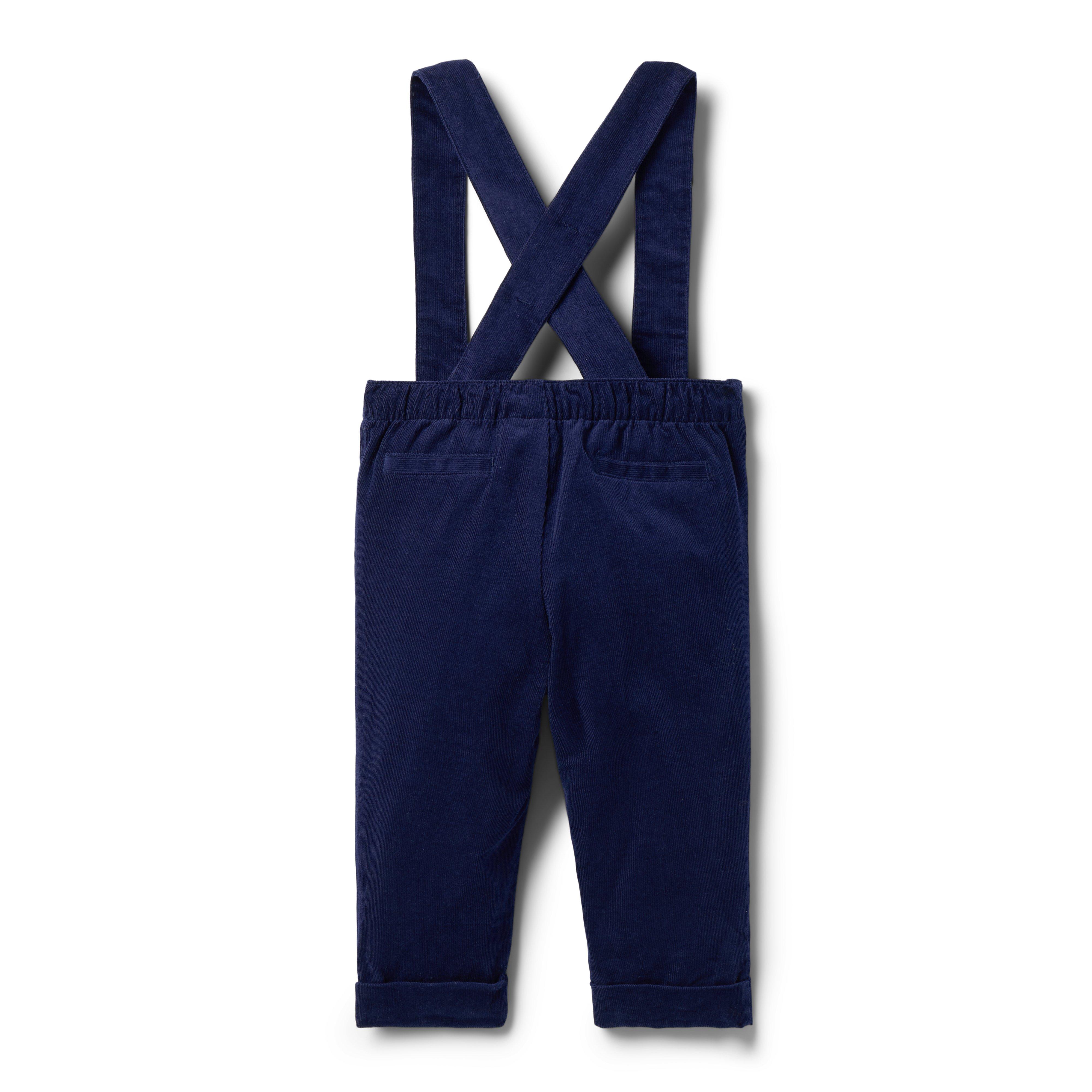 Baby Corduroy Suspender Pant image number 1