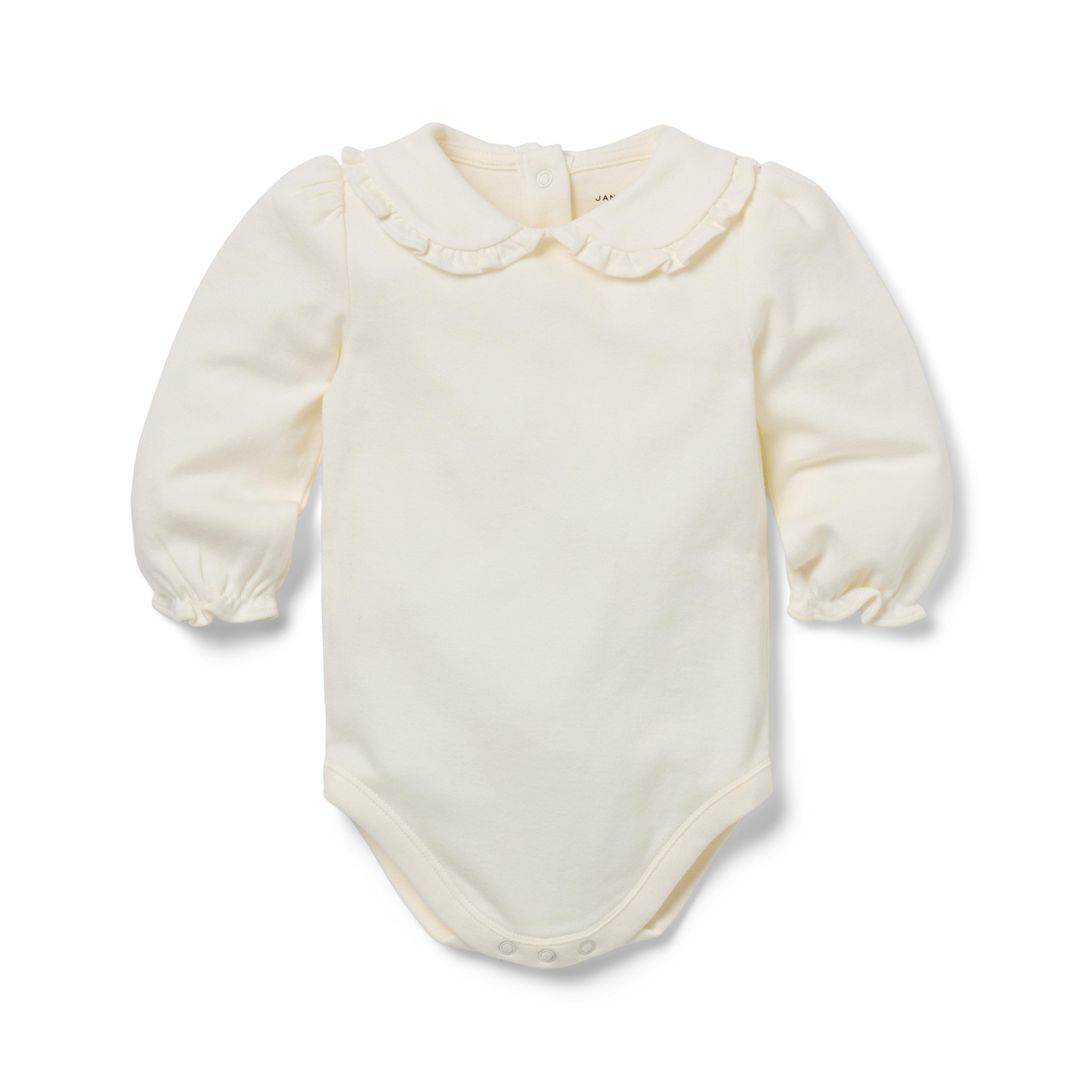 Baby Ruffle Collar Bodysuit image number 0