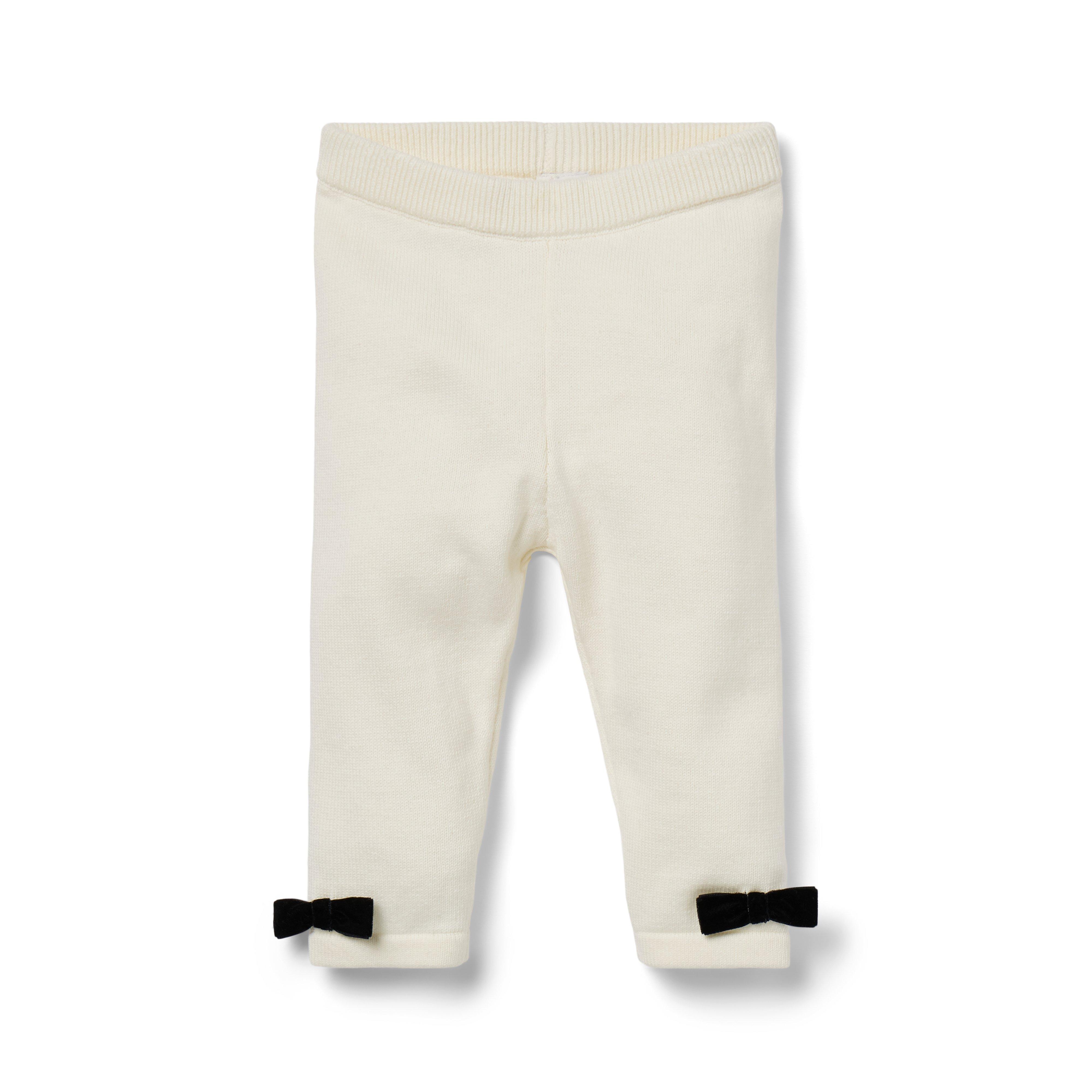 Baby Bow Cuff Sweater Pant