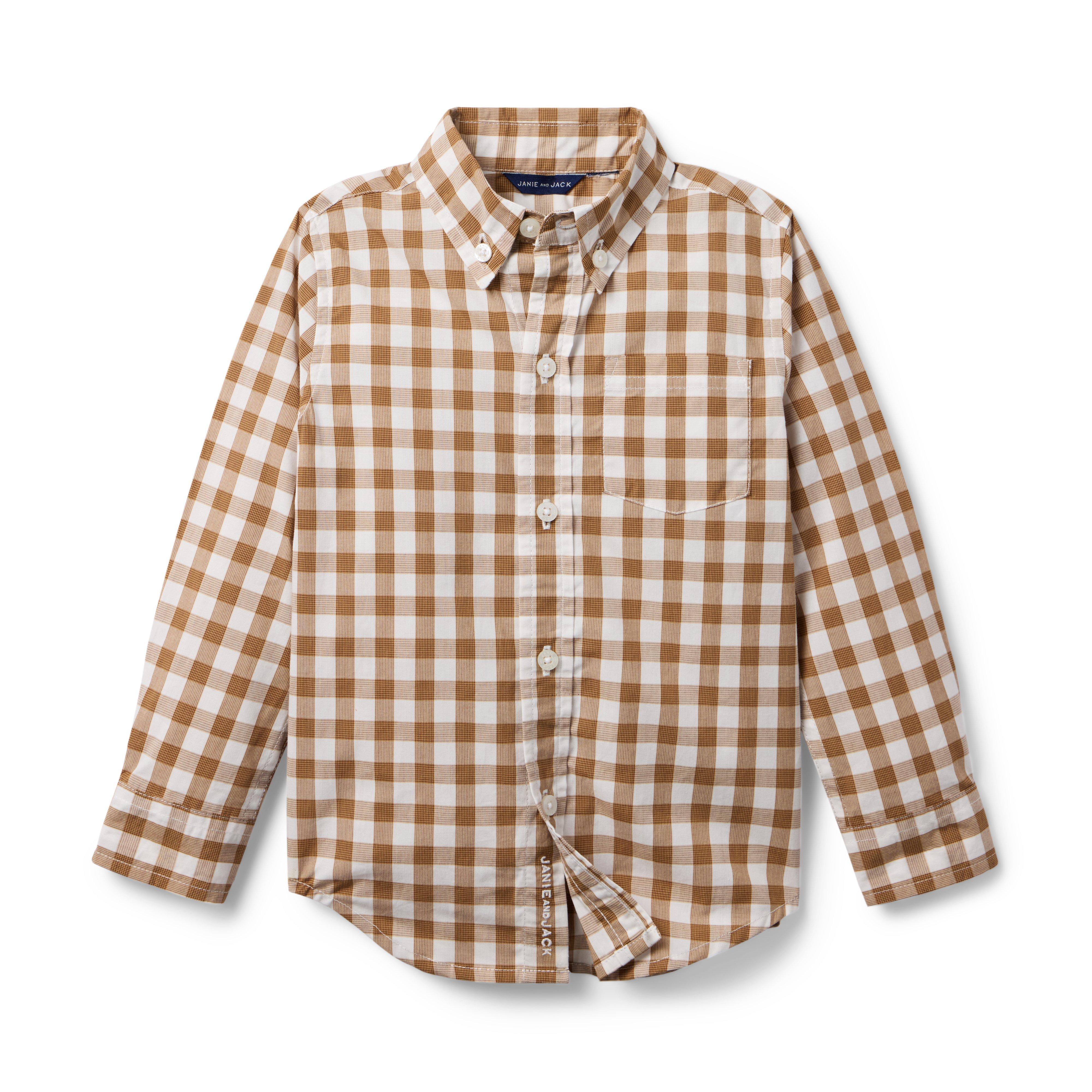 Gingham Poplin Shirt image number 0