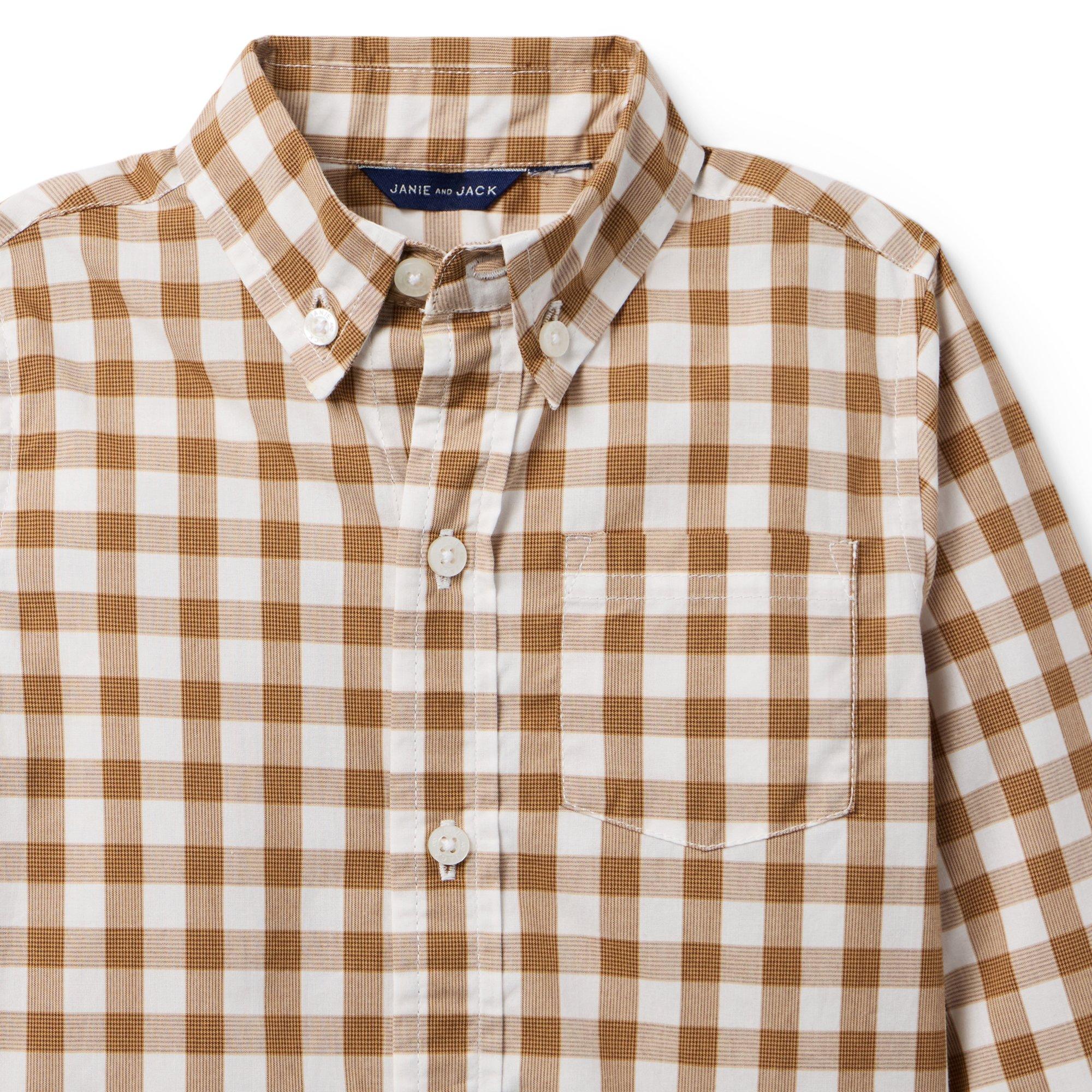 Gingham Poplin Shirt image number 1