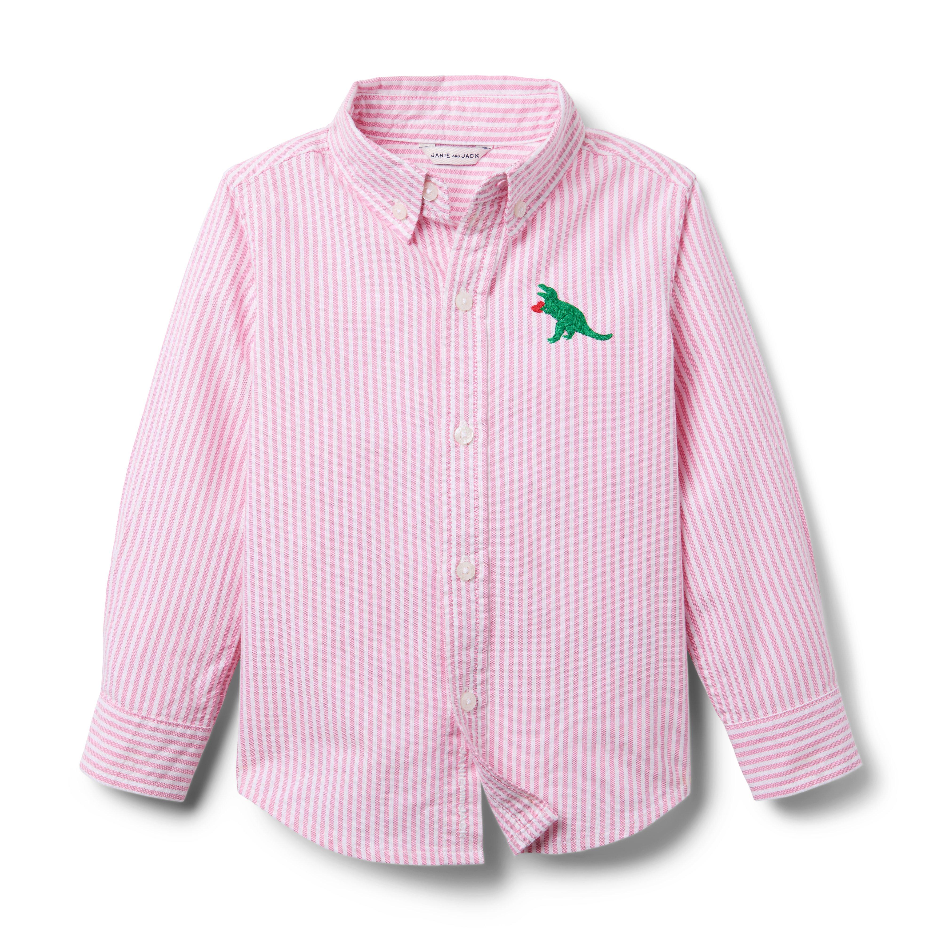 The Embroidered Dinosaur Oxford Shirt 