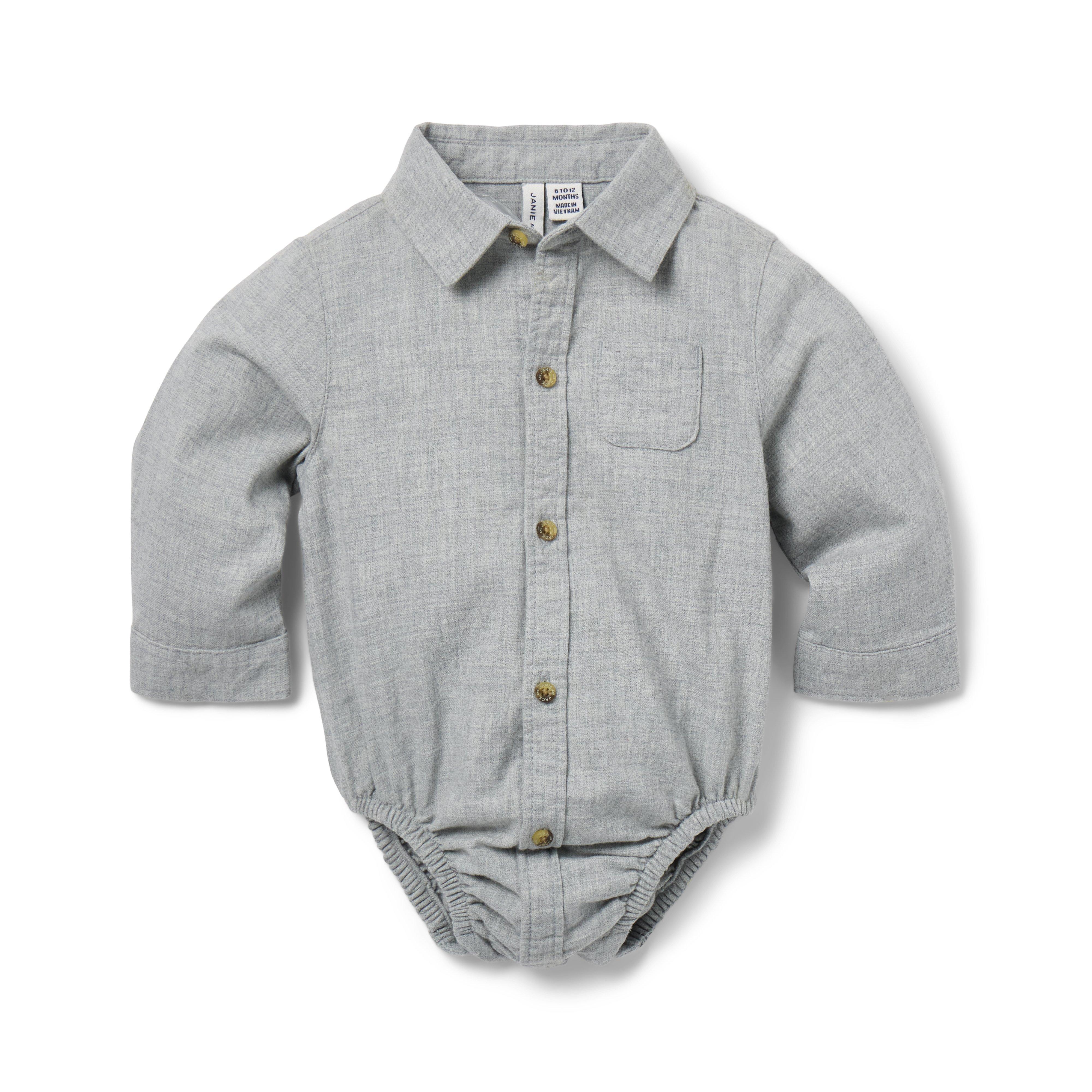 Baby Brushed Twill Bodysuit