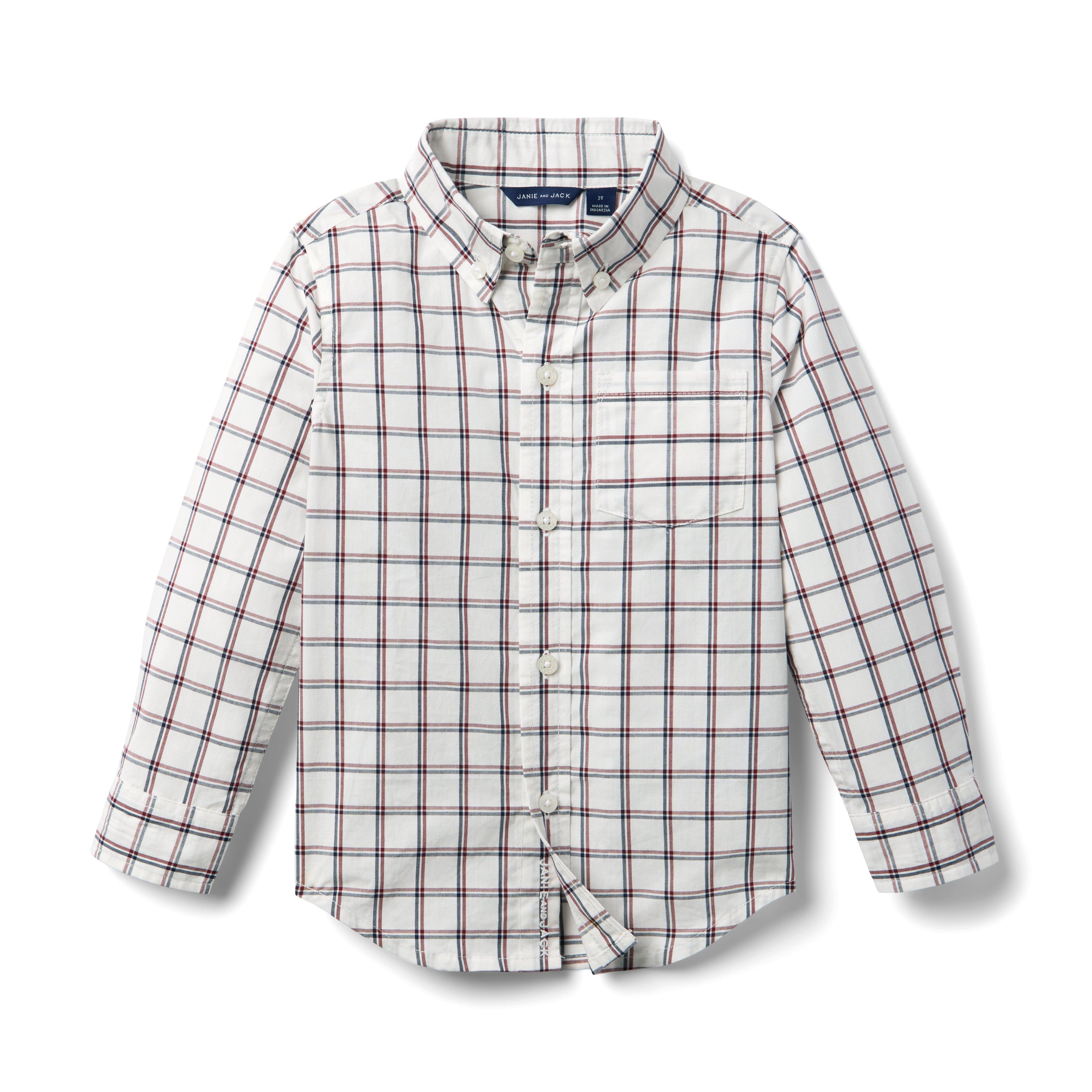 Plaid Poplin Shirt image number 0
