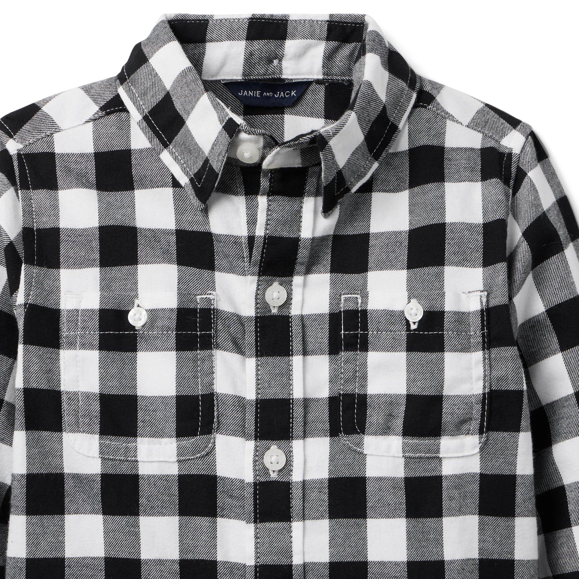 Gingham Flannel Shirt image number 1
