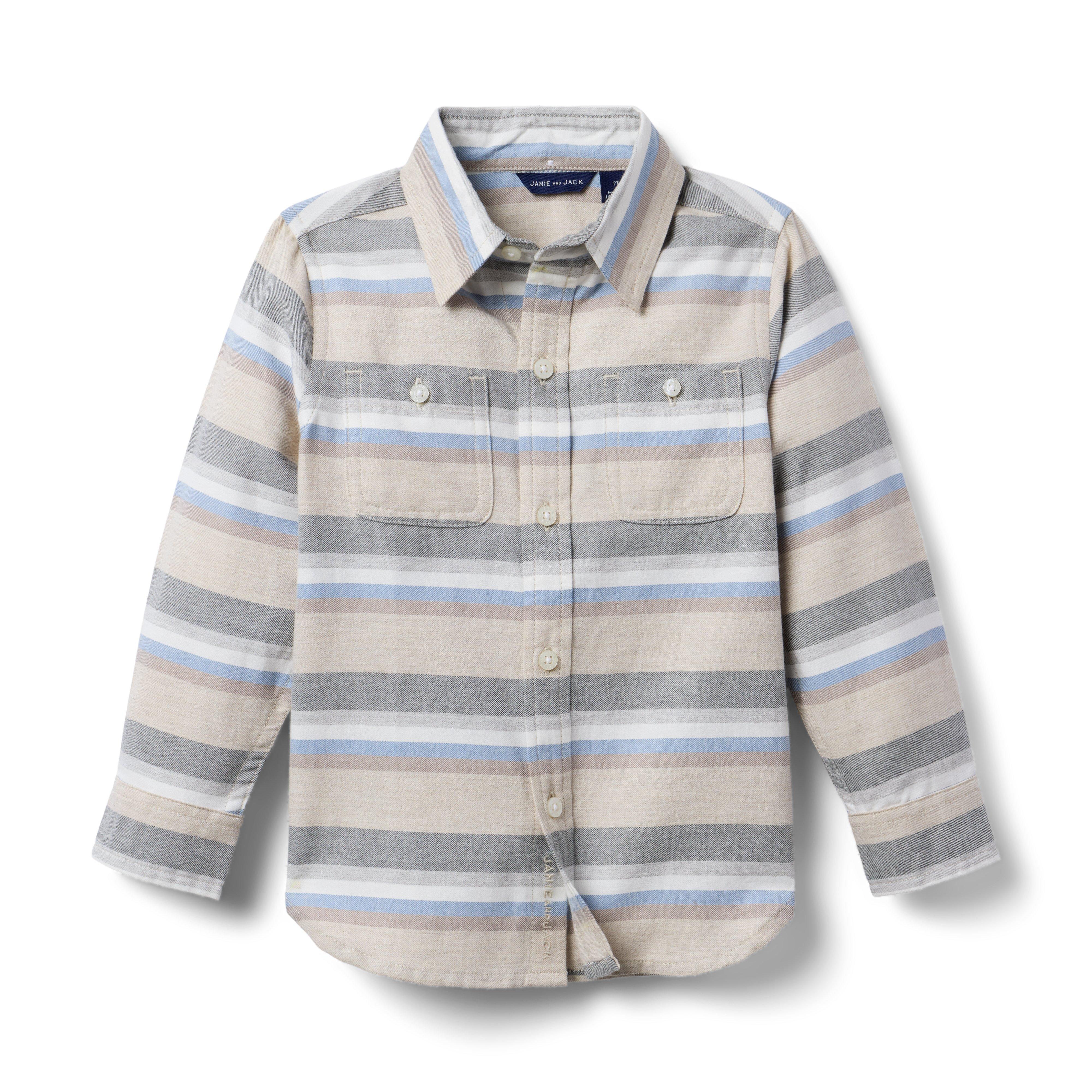 Striped Flannel Shirt
